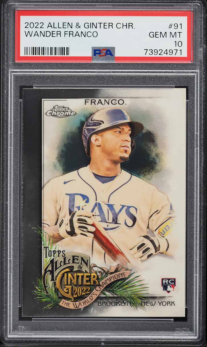 2022 Topps Green Ref 99 Wander Franco RCスポーツ選手 2022 Topps