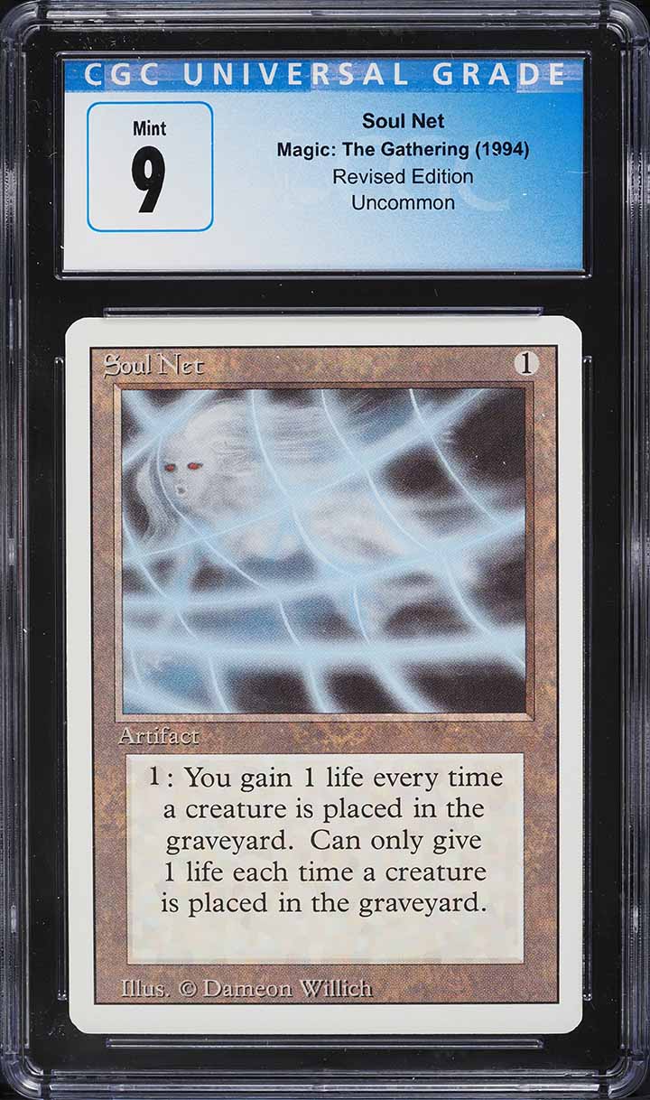 1994 Magic The Gathering MTG Revised Edition Plastic Pack PSA 8 NM