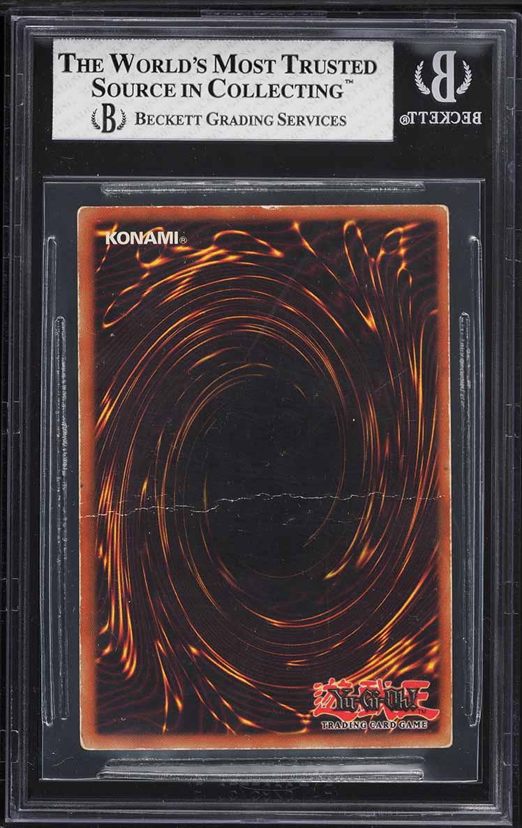2002 Yu-Gi-Oh! Starter Deck Kaiba Blue-Eyes White Dragon #SDK-001 BGS 3 VG