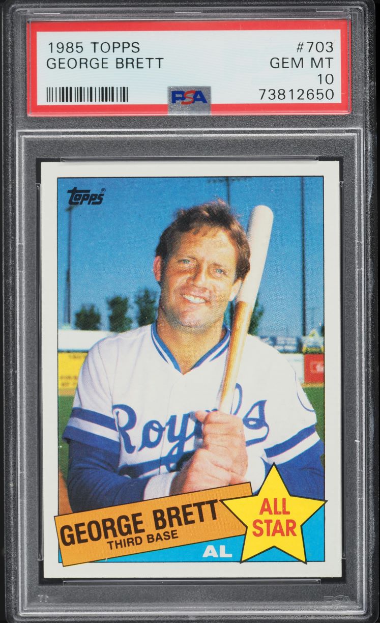 1985 Topps George Brett ALL-STAR #703 PSA 10 GEM MINT