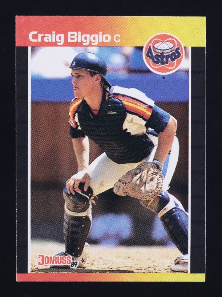 1989 Donruss Craig Biggio ROOKIE #561 MBA AUTH