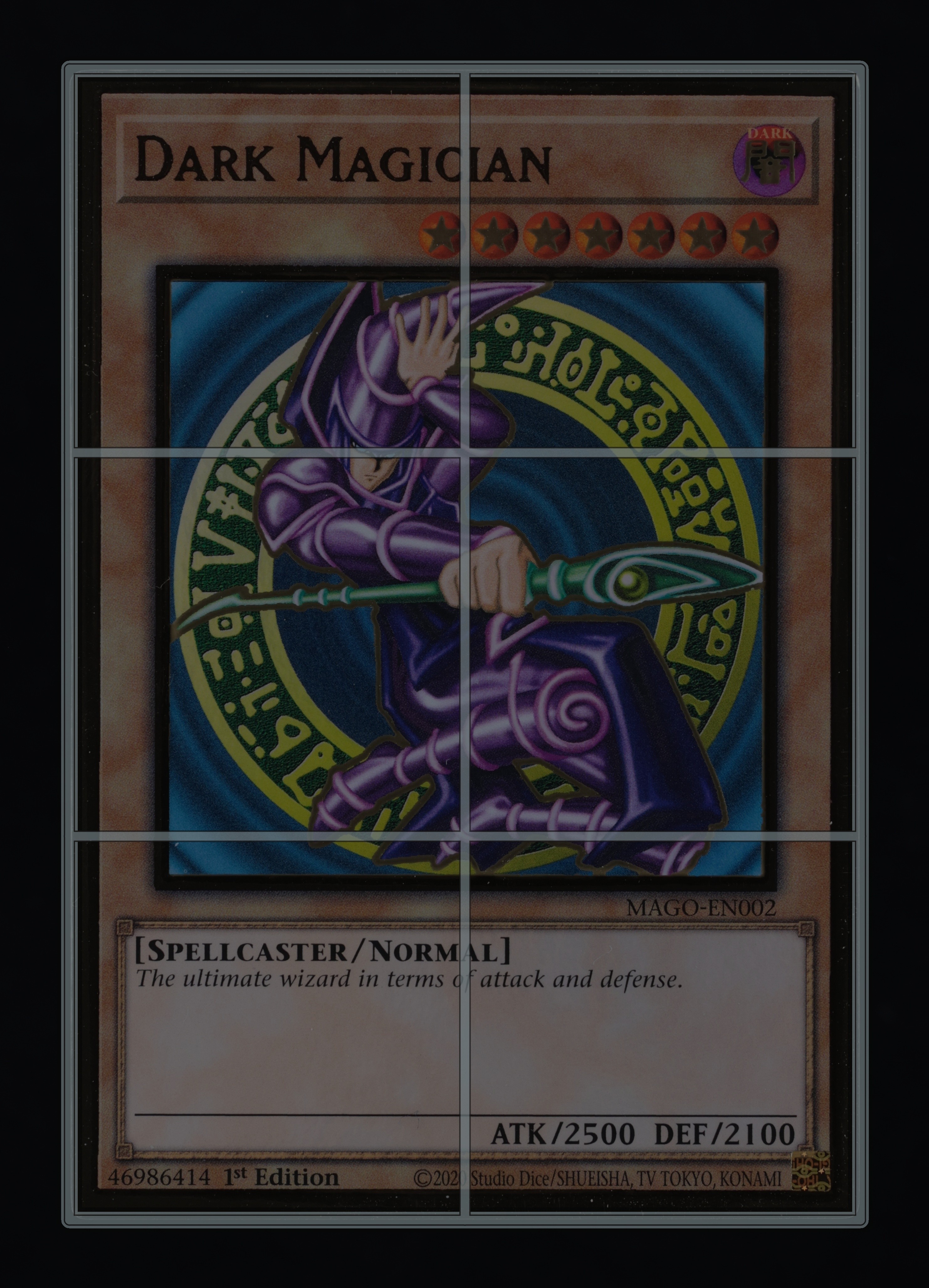 2020 Yu-Gi-Oh! Maximum Gold 1st Edition Dark Magician #MAGO-EN002