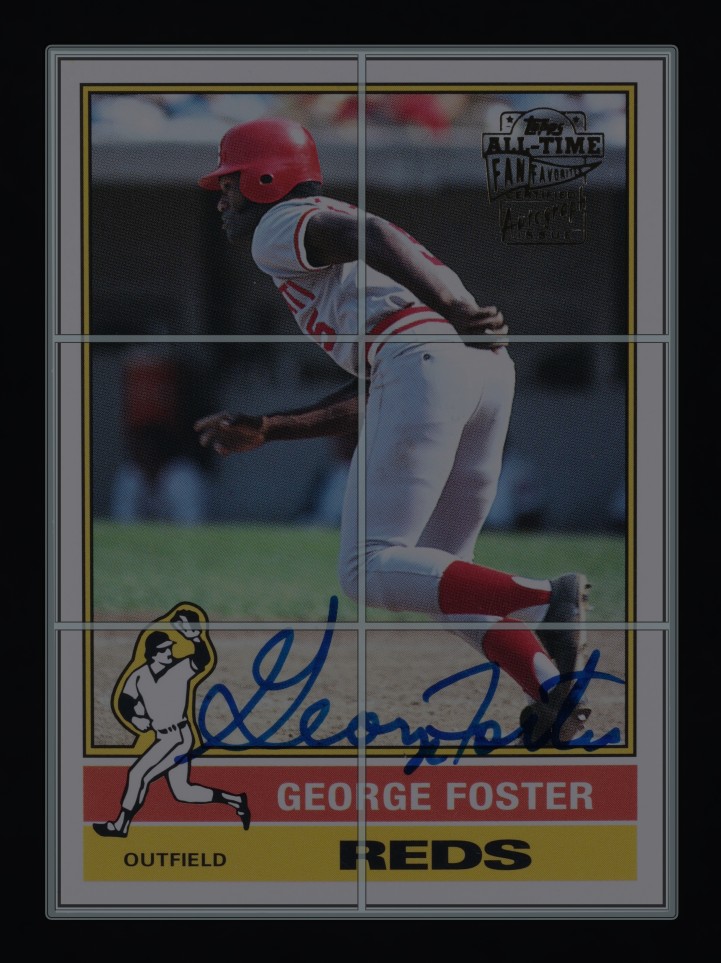 2004 Topps All-Time Fan Favorites George Foster AUTO #FFA-GF MBA AUTH