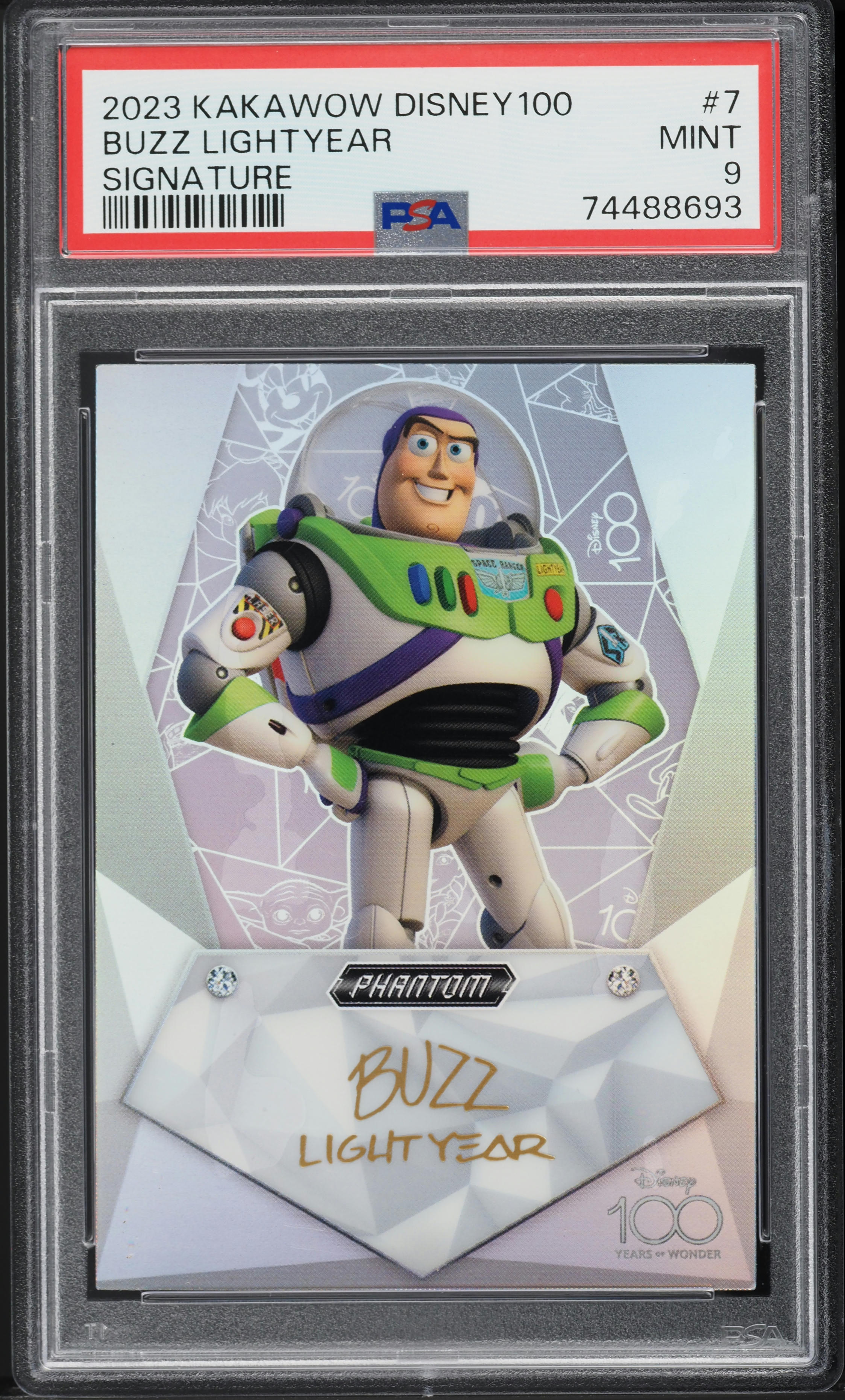 2023 Kakawow Phantom Disney 100 Years Signature Buzz Lightyear