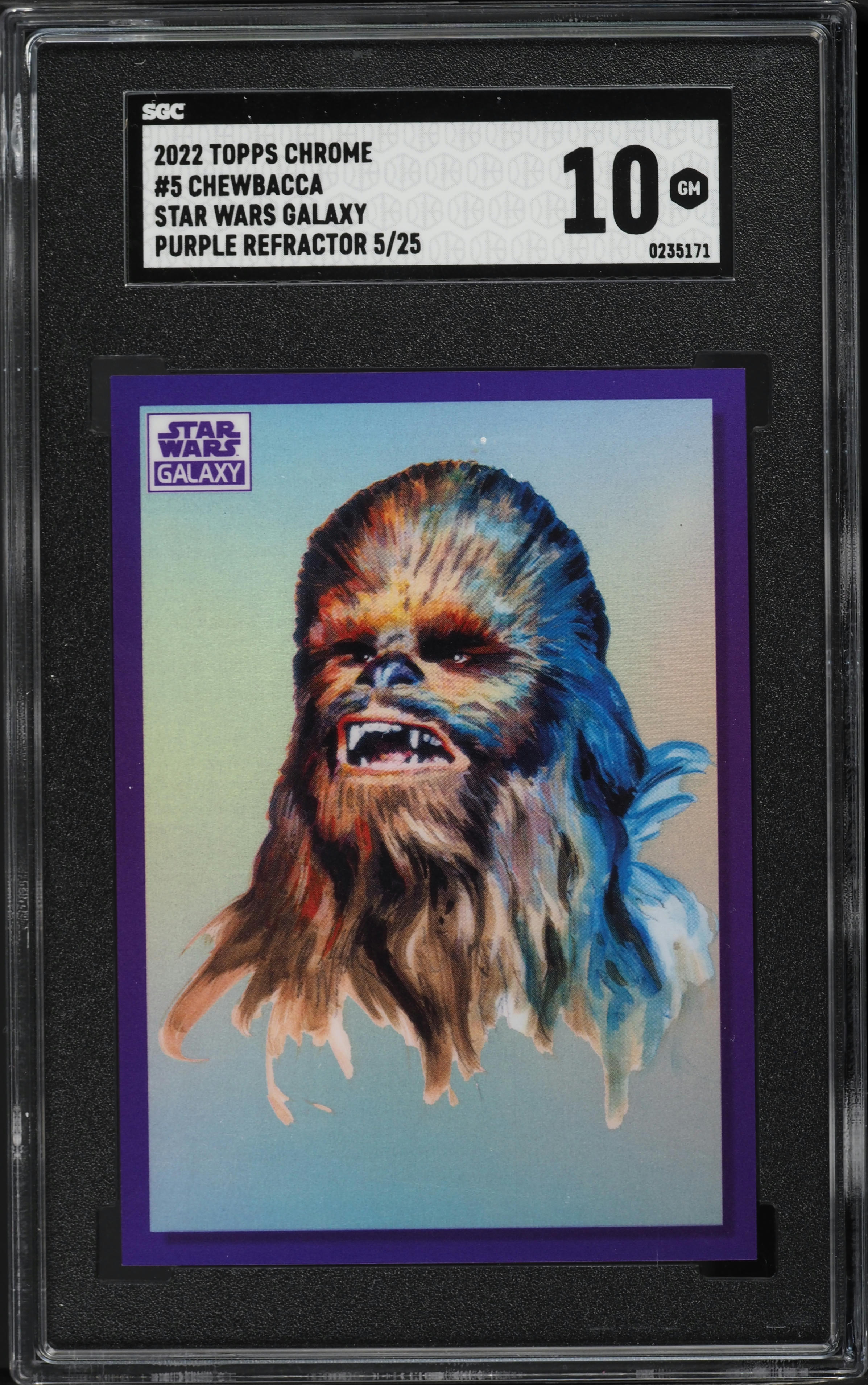 その他 STAR WARS chrome GALAXY /50 mojo 2022 Topps Chrome Star Wars Galaxy Mojo Refractor Chewbacca /50 #5
