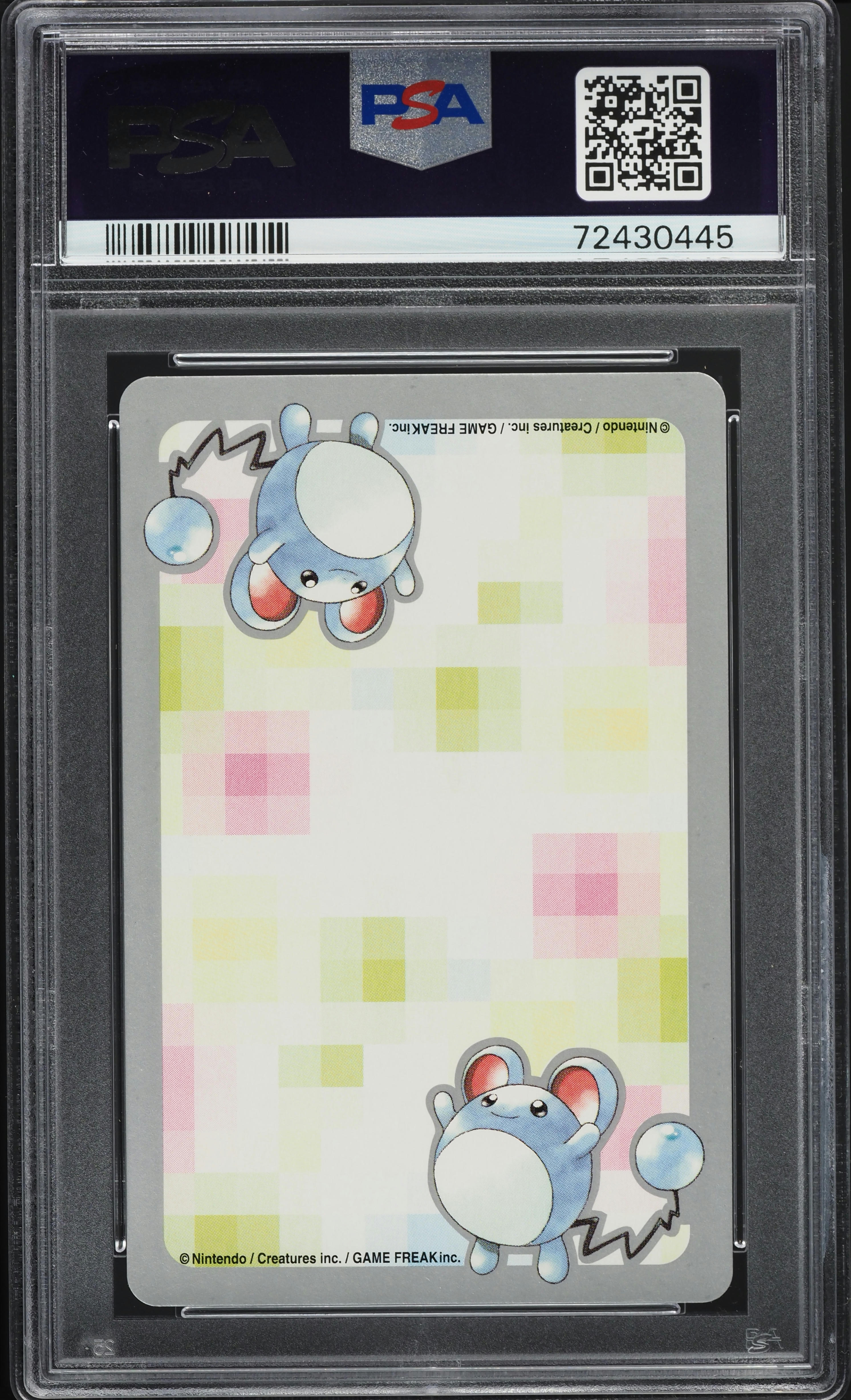 2000 Pokemon Japanese Silver Version Part 2 Playing Cards Ace Of