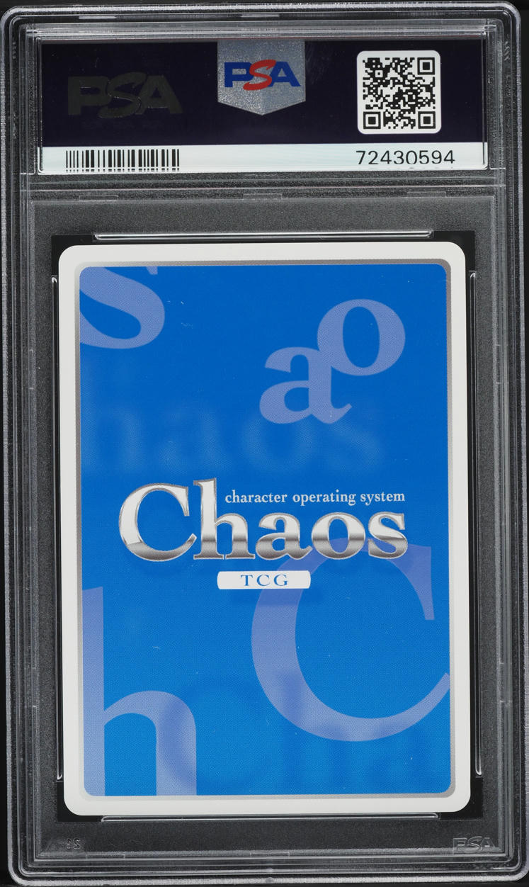 2018 Chaos TCG Overlord Gr Stamp Ainz Ooal Gown #003 PSA 10 GEM