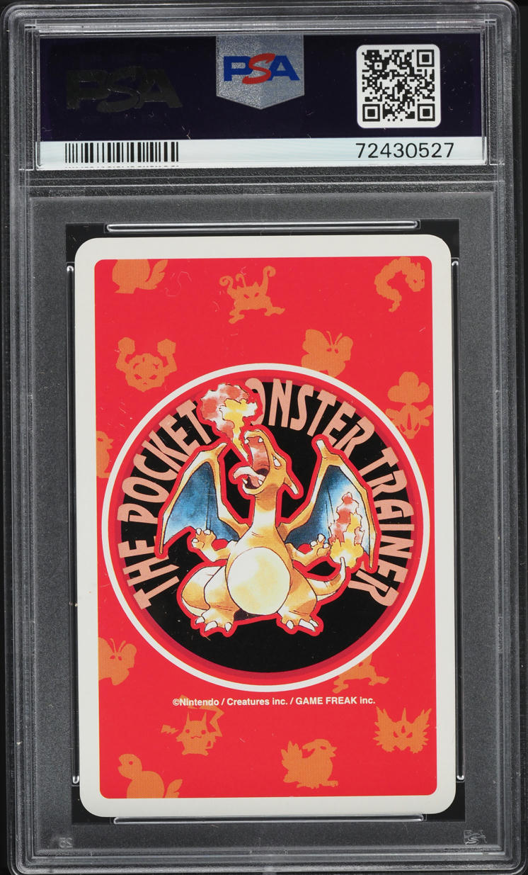 1996 Pokemon Japanese Red Poker Set Nintendo Playing Card Red PSA