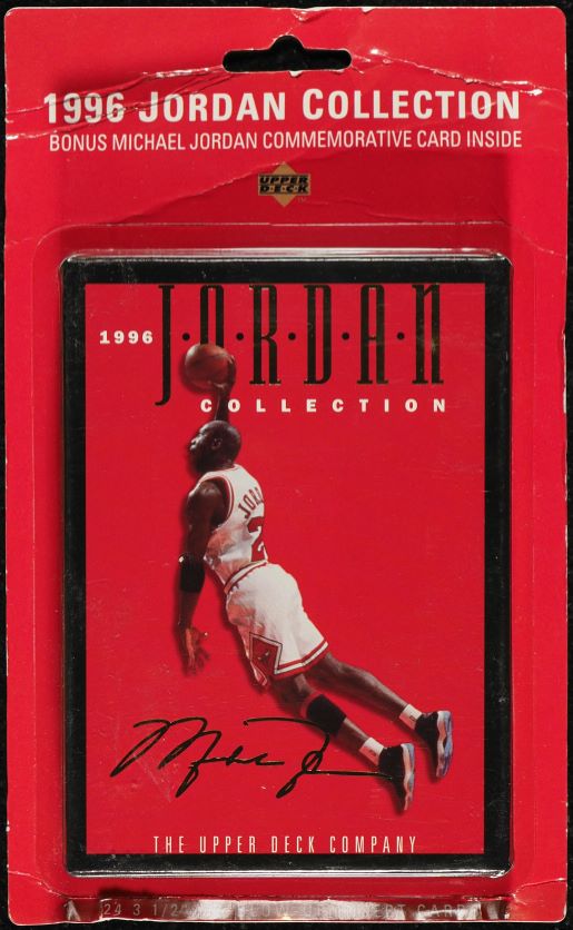 1996 Upper Deck Basketball Michael Jordan Collection Sealed Set, 24ct Cards