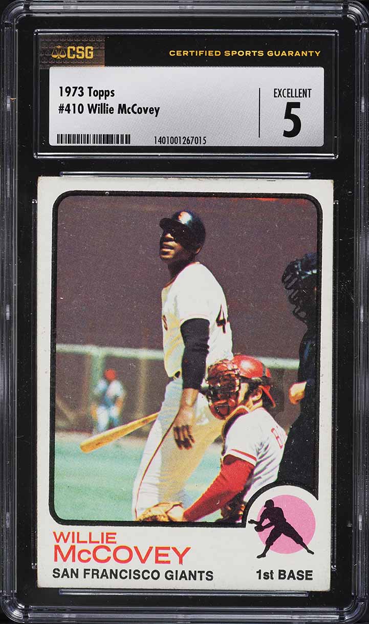 1973 Topps Willie McCovey #410 CSG 5 EX