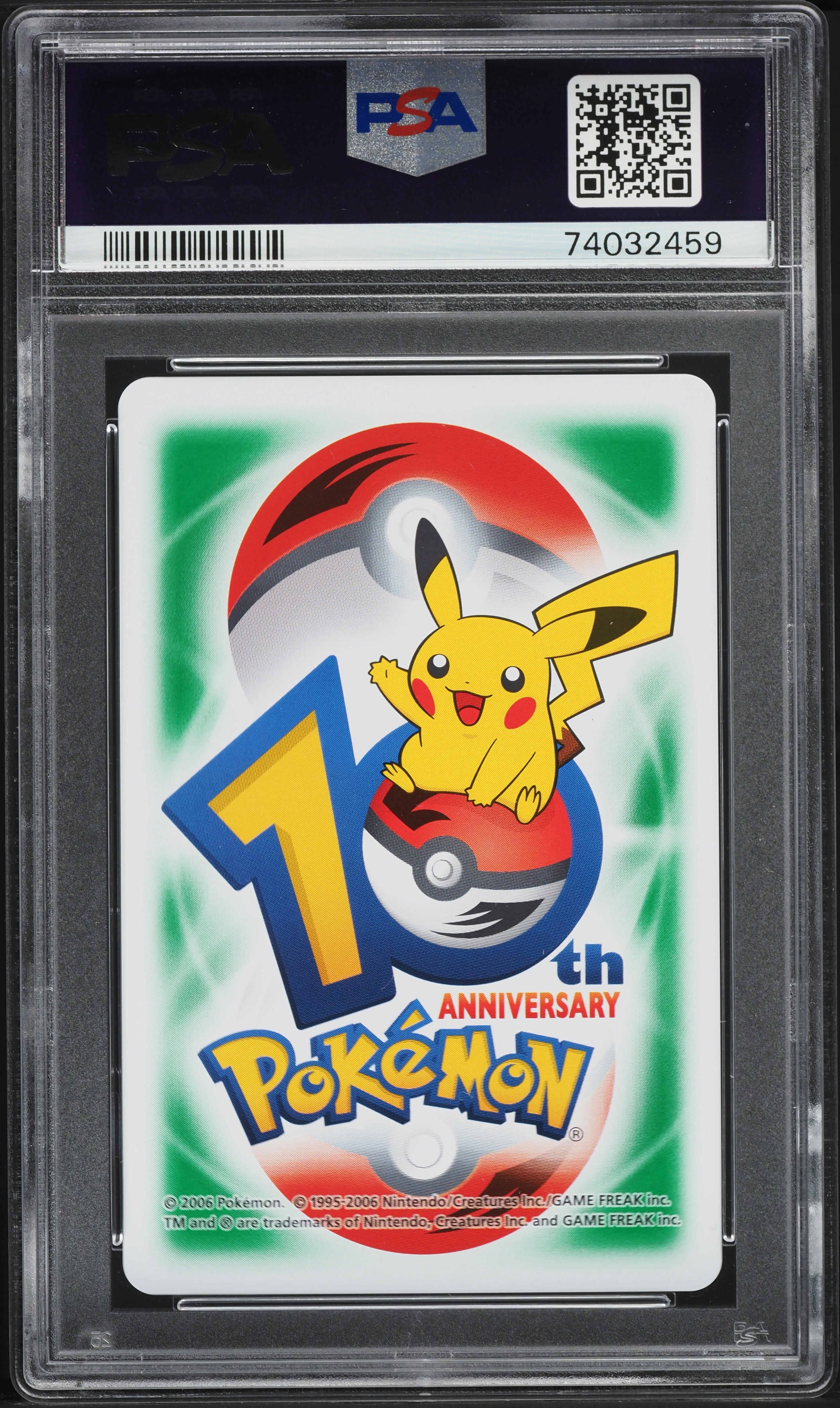 2006 Pokemon 10th Anniversary Playing Cards Green Deck Mr. Mime