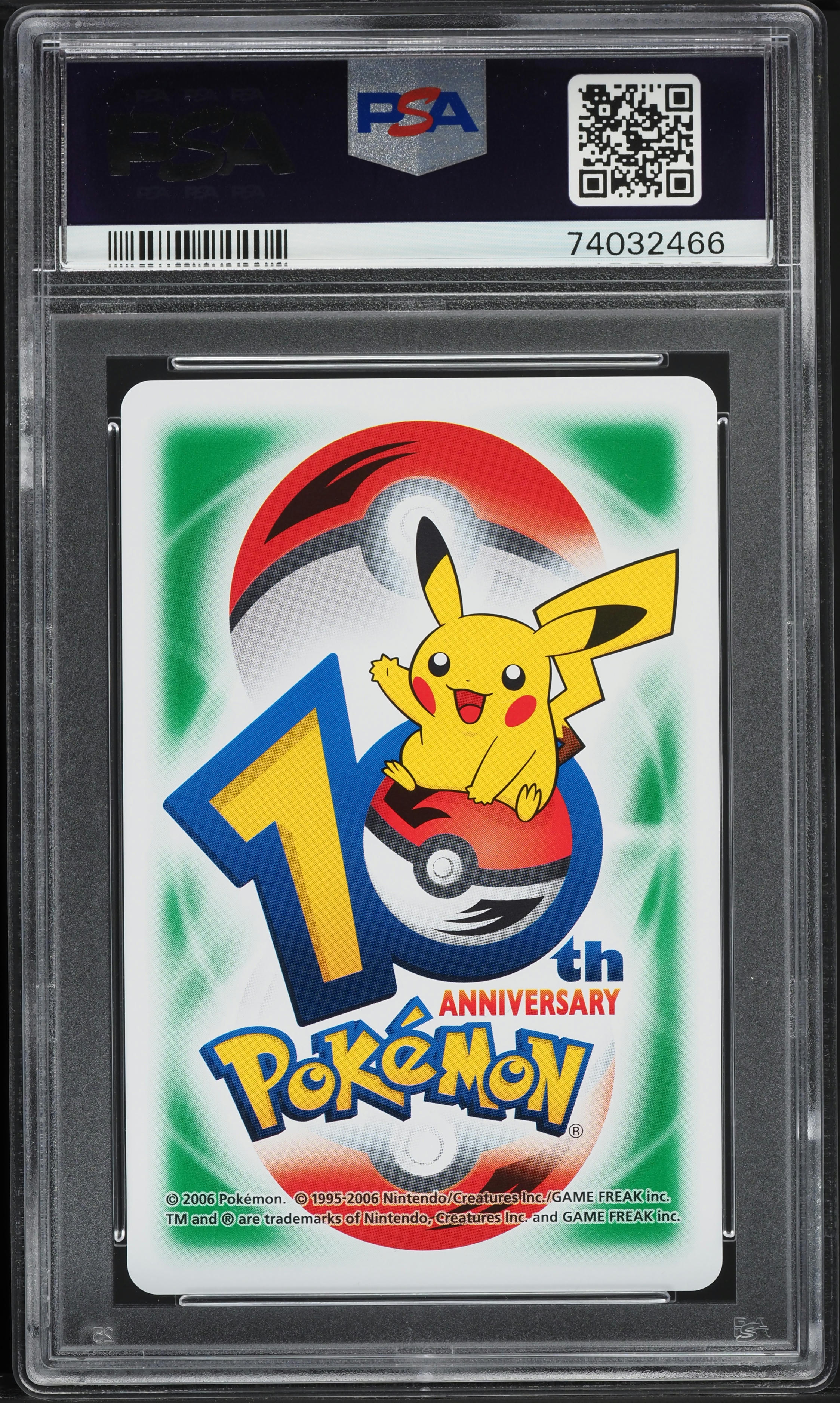 2006 Pokemon 10th Anniversary Playing Cards Green Deck Togechick