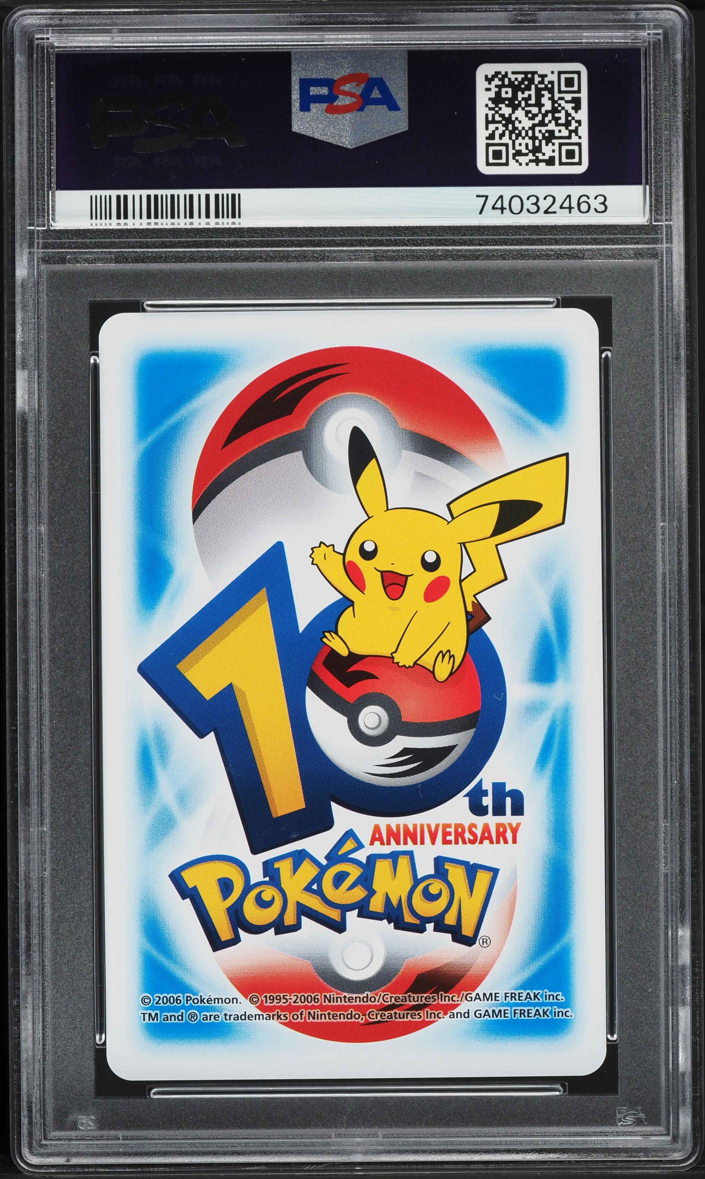 2006 Pokemon 10th Anniversary Playing Cards Blue Deck Marill