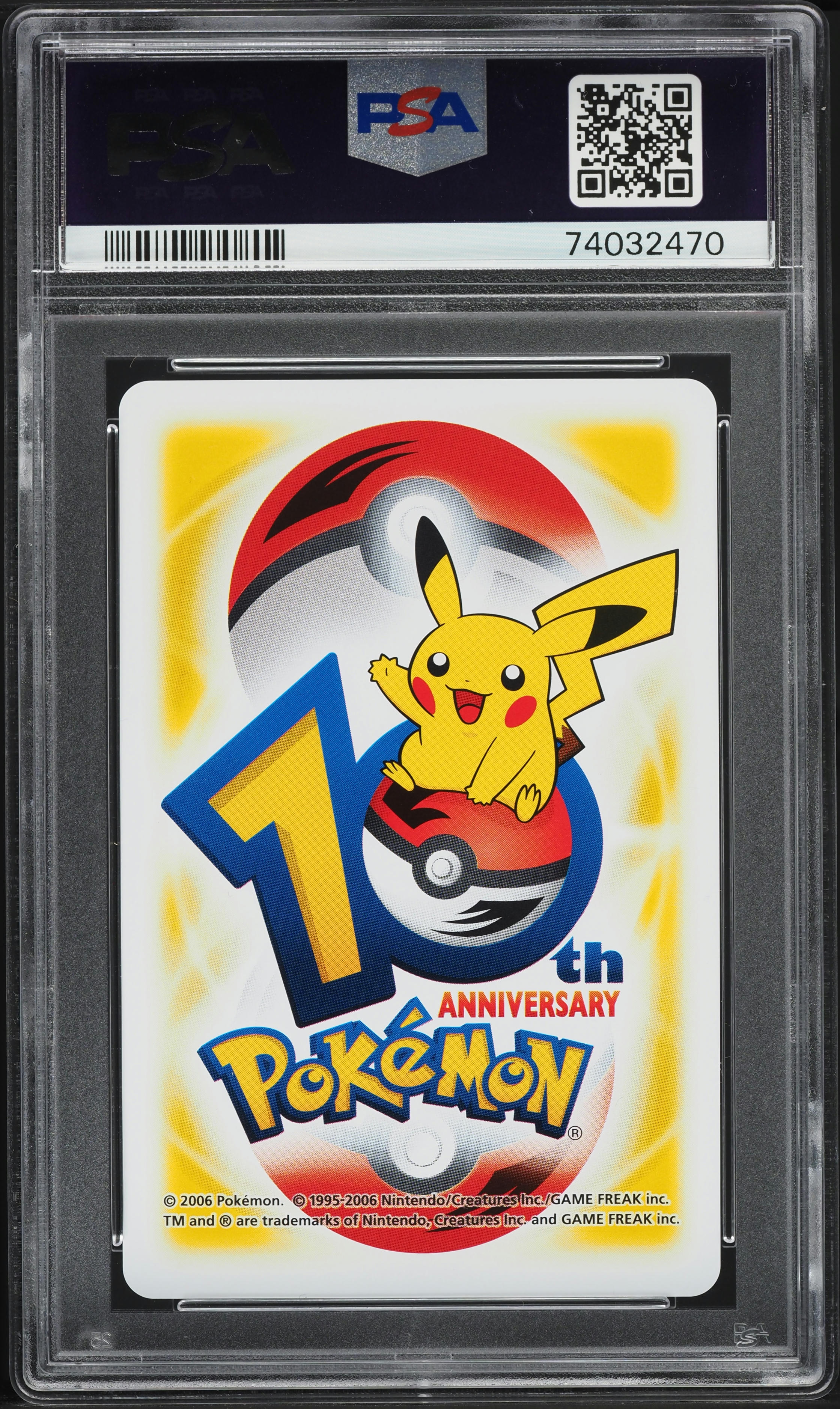 2006 Pokemon Center 10th Anniversary Playing 6 Of Hearts Hooper