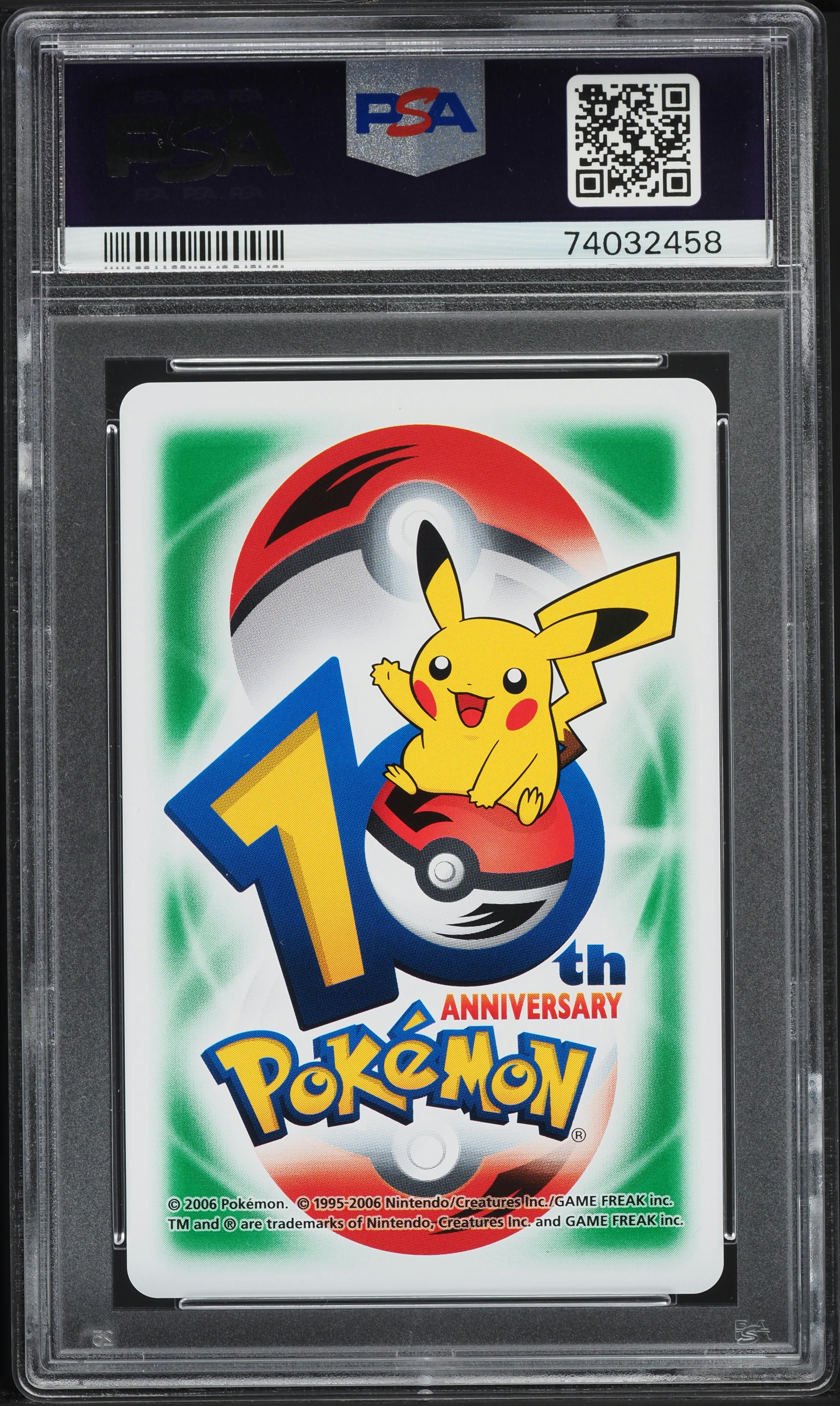 pokemon 10th anniversary cards Pokemon's Second Set Of First Partner Have Been Revealed Miscellaneous Cards Type 2006 Pokemon 10th Anniversary Playing
