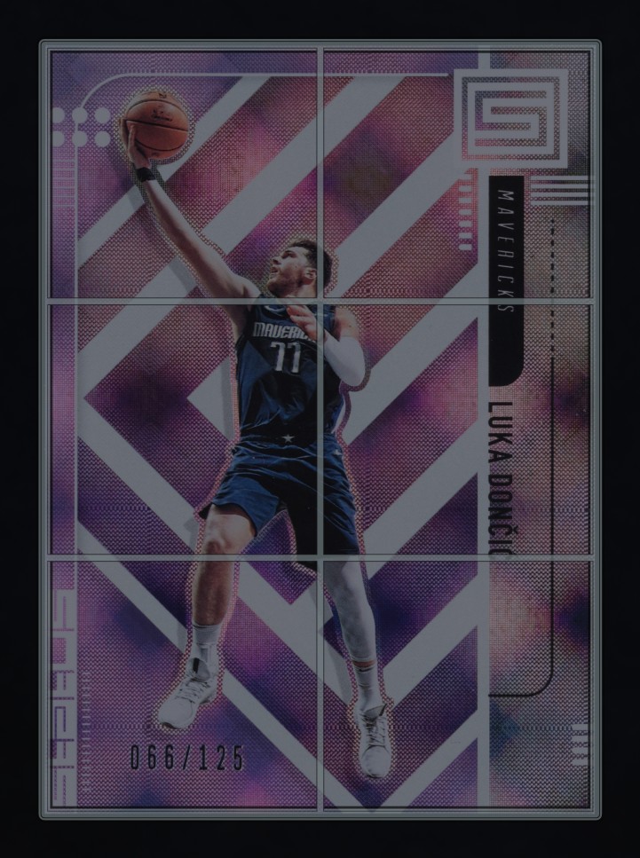 2019 Panini Status White Diamonds Luka Doncic /125 #141 MBA AUTH