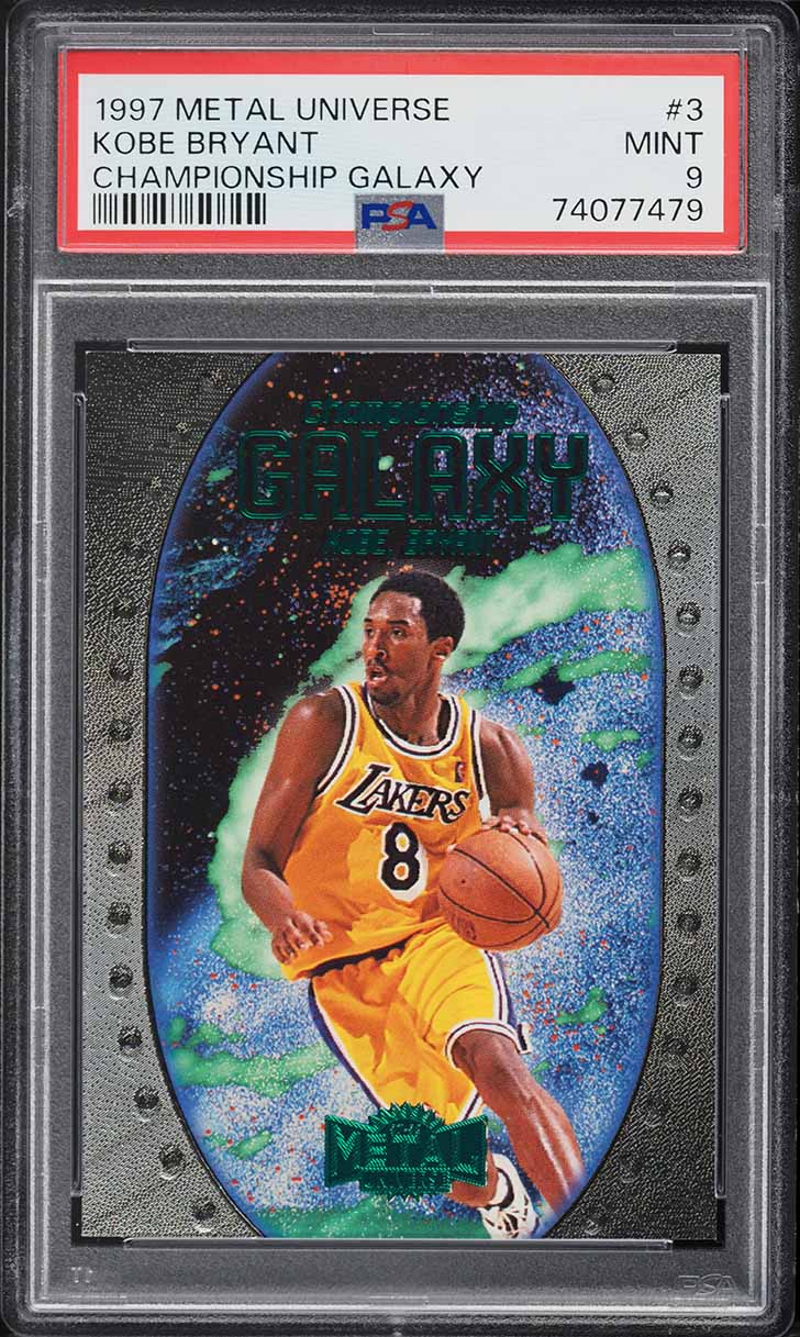 1997 Skybox Z-Force Total Impact Kobe Bryant #1 PSA 9 MINT on