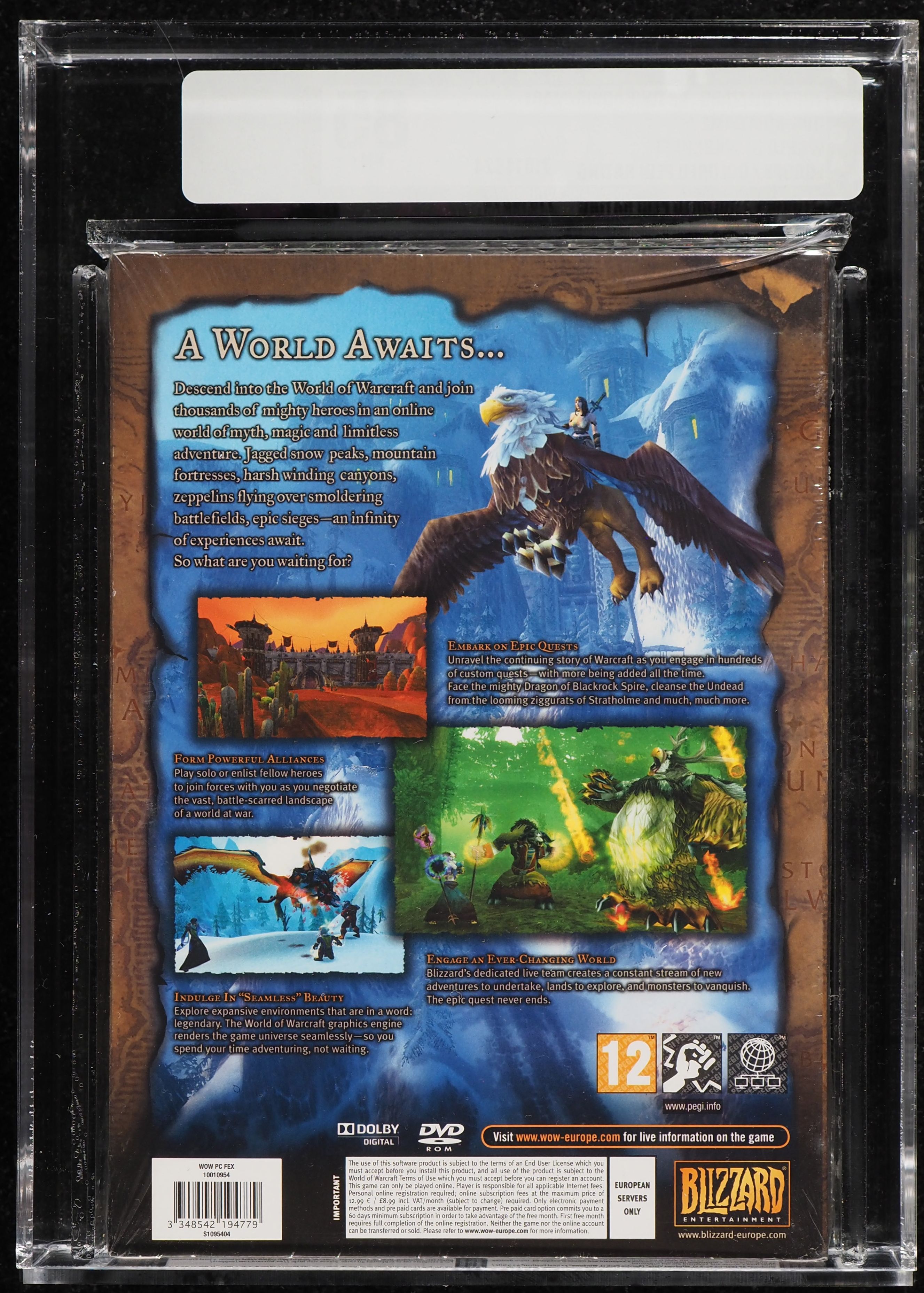 World Of Warcraft [2009] (PC, DVD-ROM) VGA 85 Sealed on Fanatics
