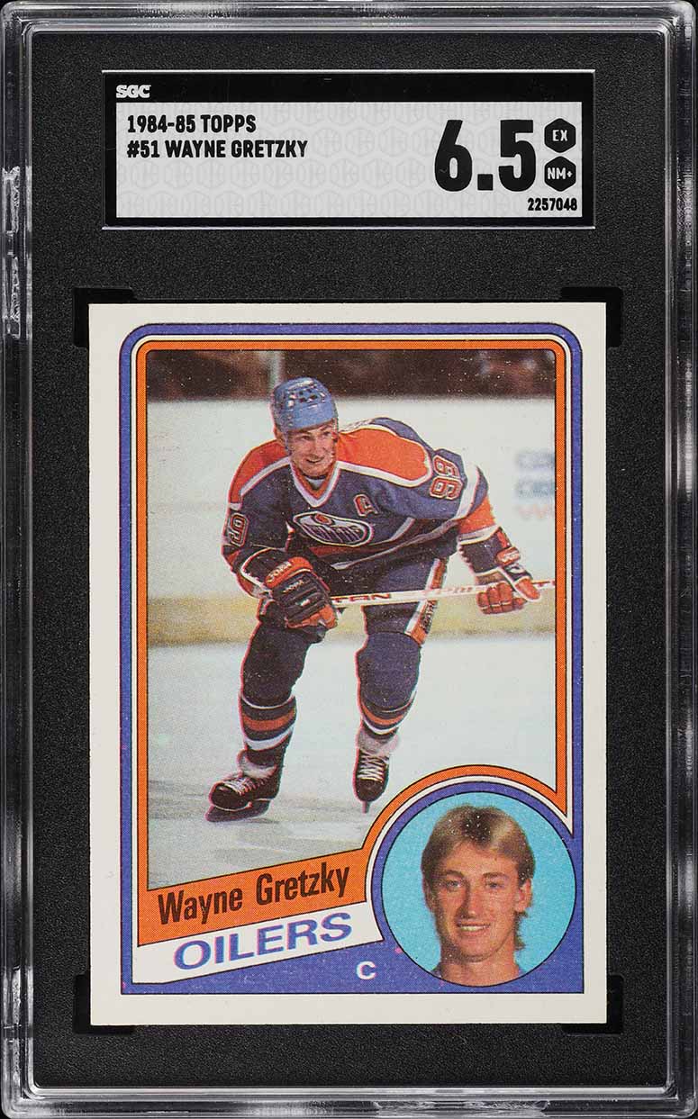 1984 Topps Hockey Wayne Gretzky #51 SGC 6.5 EXMT+