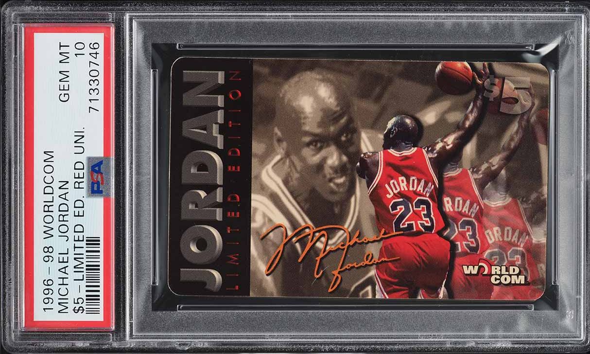 michael jordan limited edition card A 1996 Upper Deck Limited Edition Michael Jordan 24k Gold Nickel Silver Card  (1988 Slam Dunk Champion), Lot 120