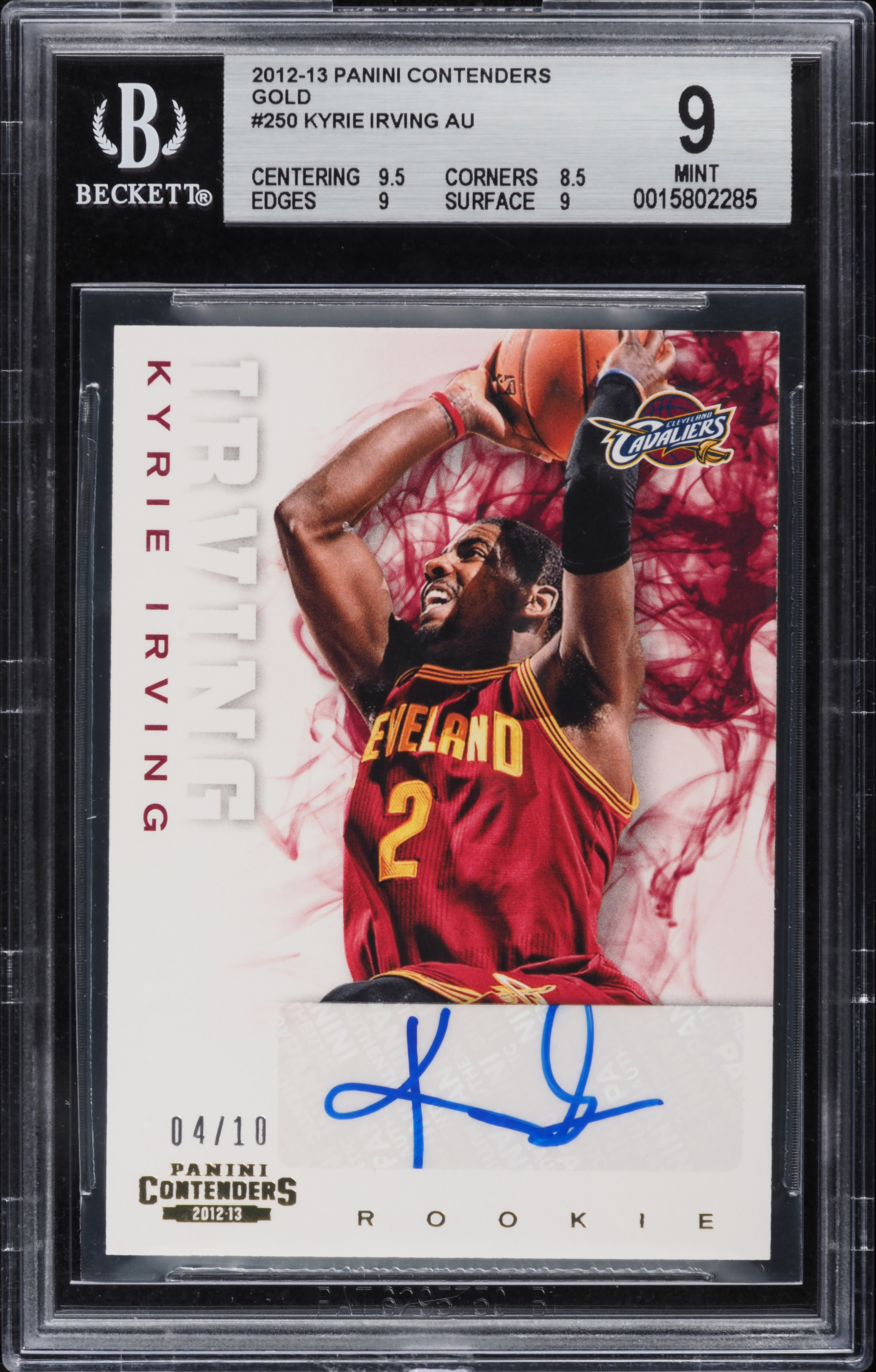 Kyrie Irving 2012-13 Contenders Auto 直筆サイン RC ルーキー 【公式 
