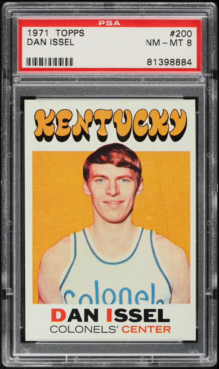 1971 Topps Basketball Dan Issel ROOKIE #200 PSA 8 NM-MT