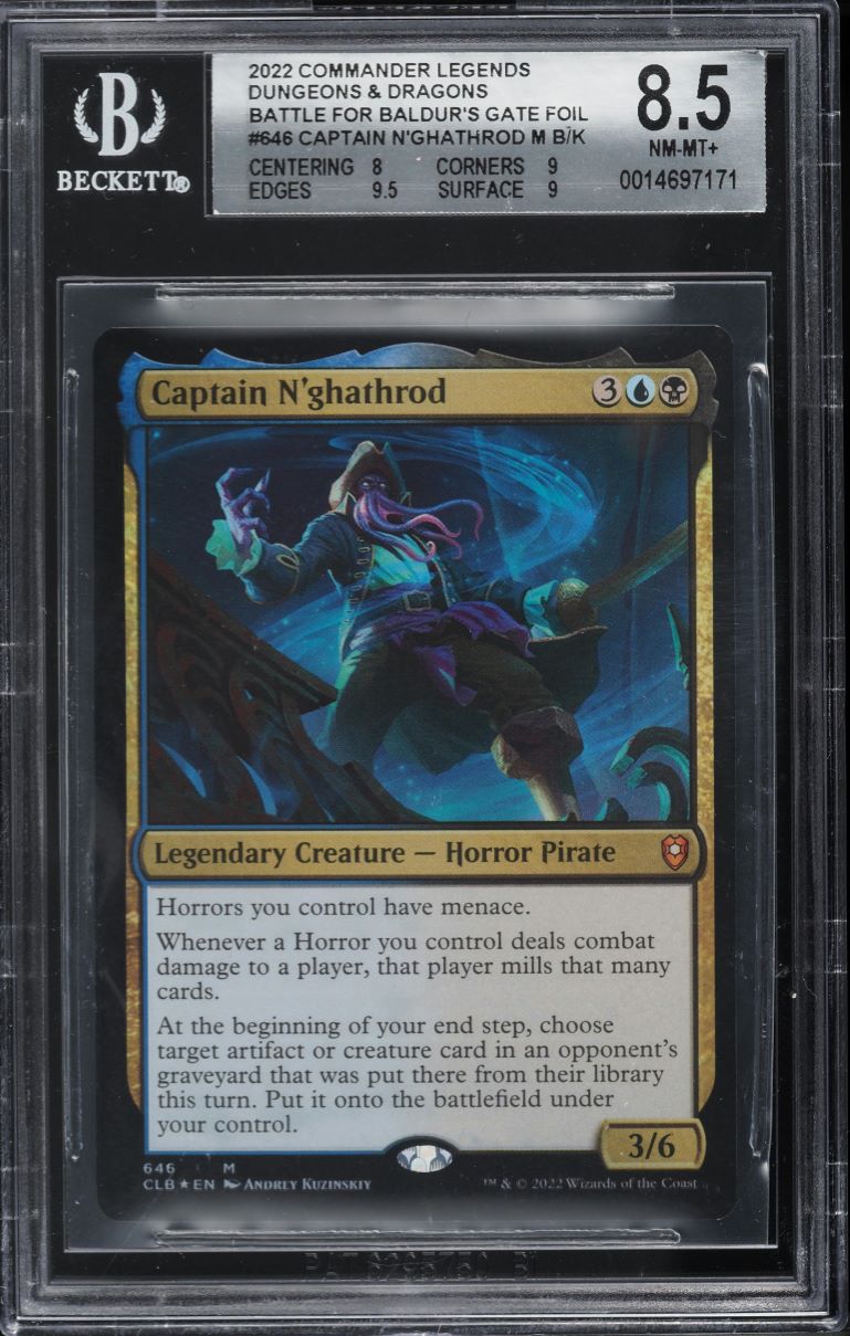 2022 Magic The Gathering MTG Dungeons & Dragons Foil Captain N