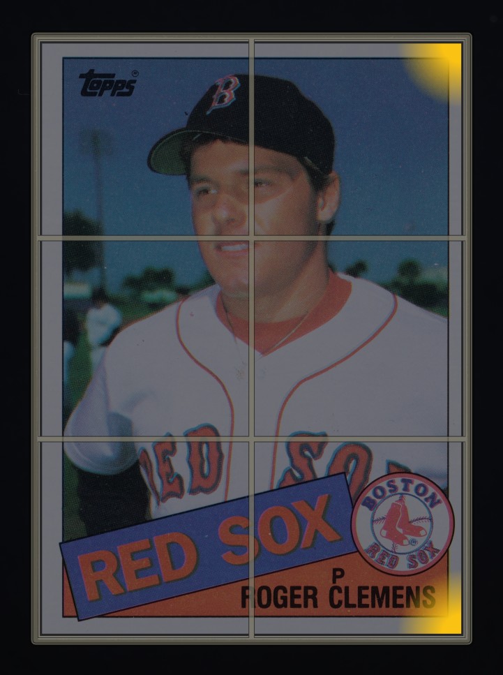 1985 Topps Roger Clemens ROOKIE #181 MBA AUTH