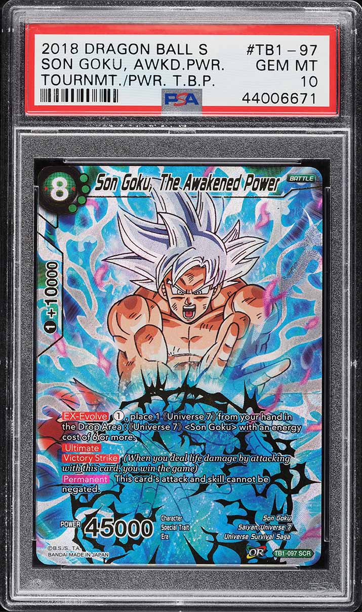 2018 Dragon Ball Super Tournament Of Power Son Goku, The Awakened