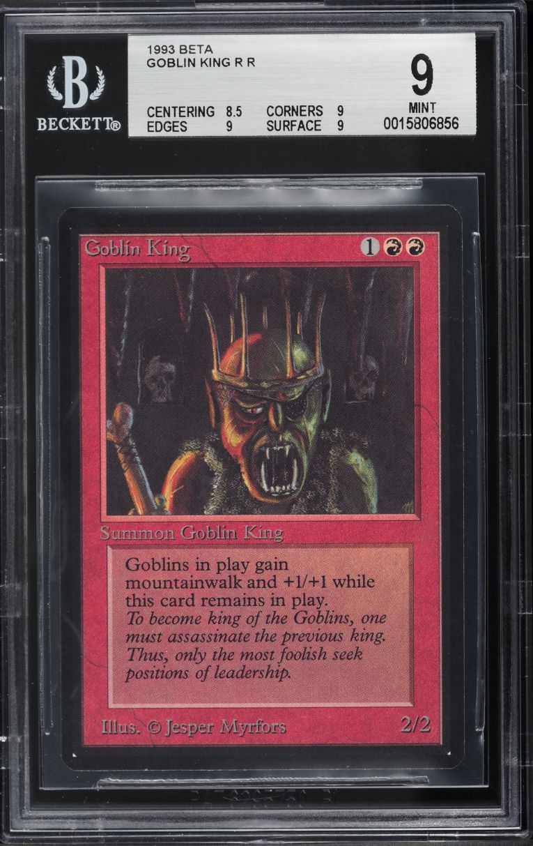 1993 Magic The Gathering MTG Arabian Nights Ring Of Ma'ruf PSA 9