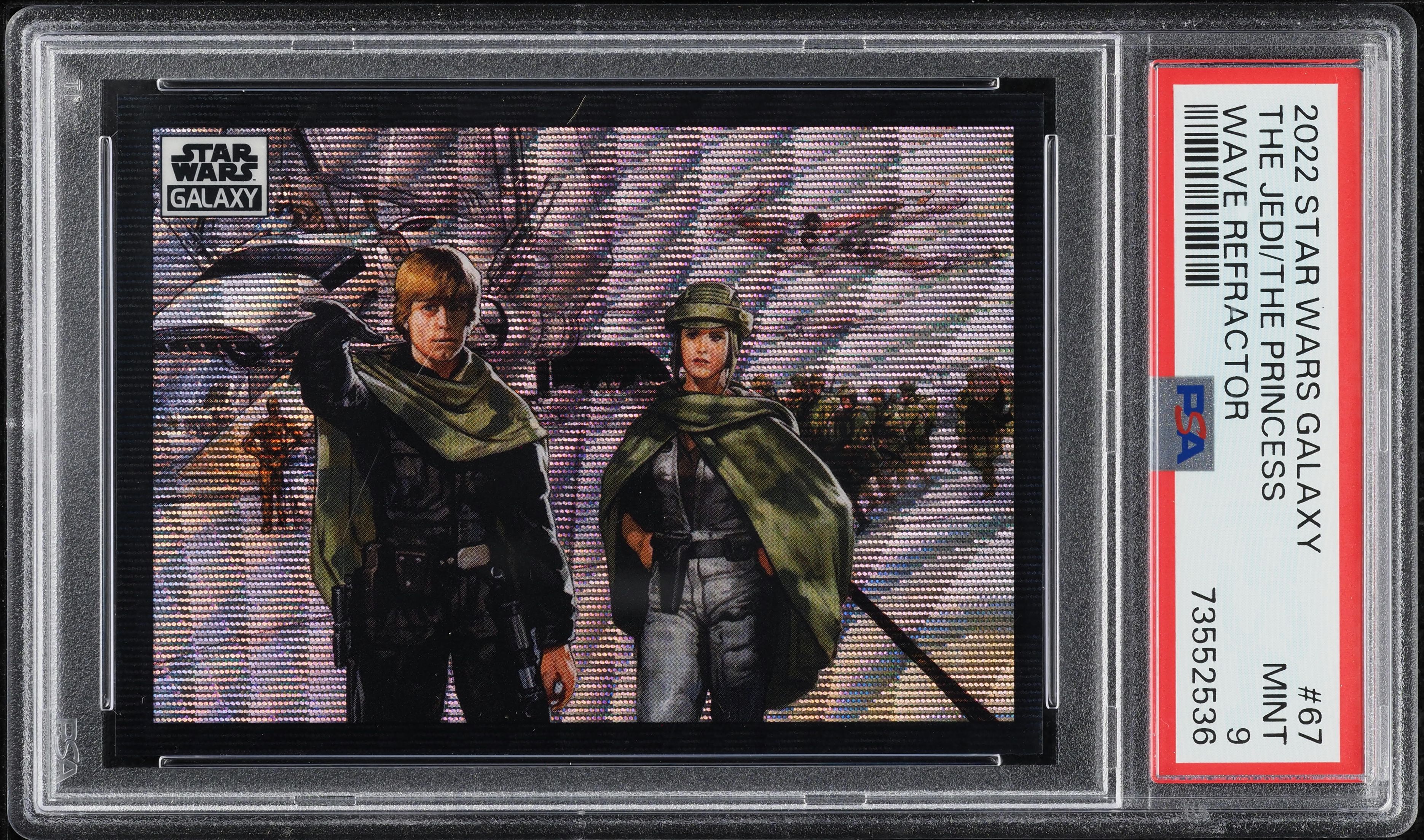 2022 Topps Chrome Star Wars Galaxy Wave The Jedi The Princess /99