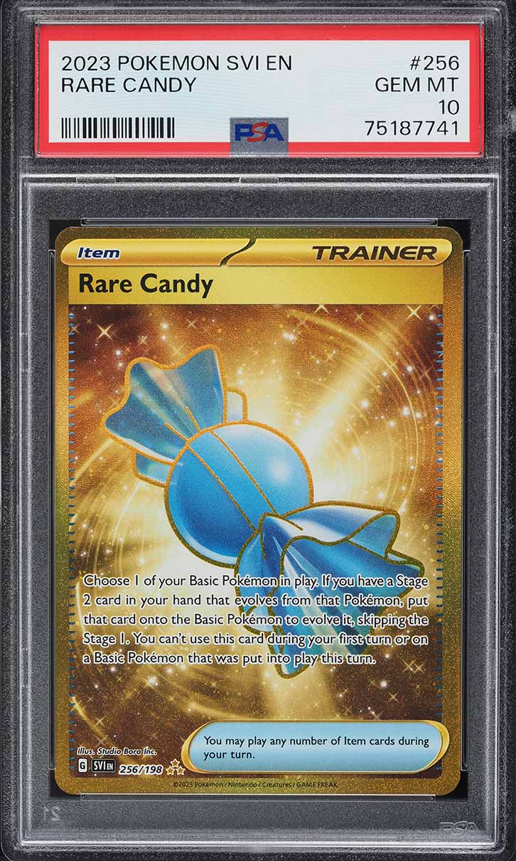 pokemon scarlet and violet rare candy card Pokmon Game CLL 023/032 You may play any number of Item cards during your turn Pokmon Scarlet & Violet Rare
