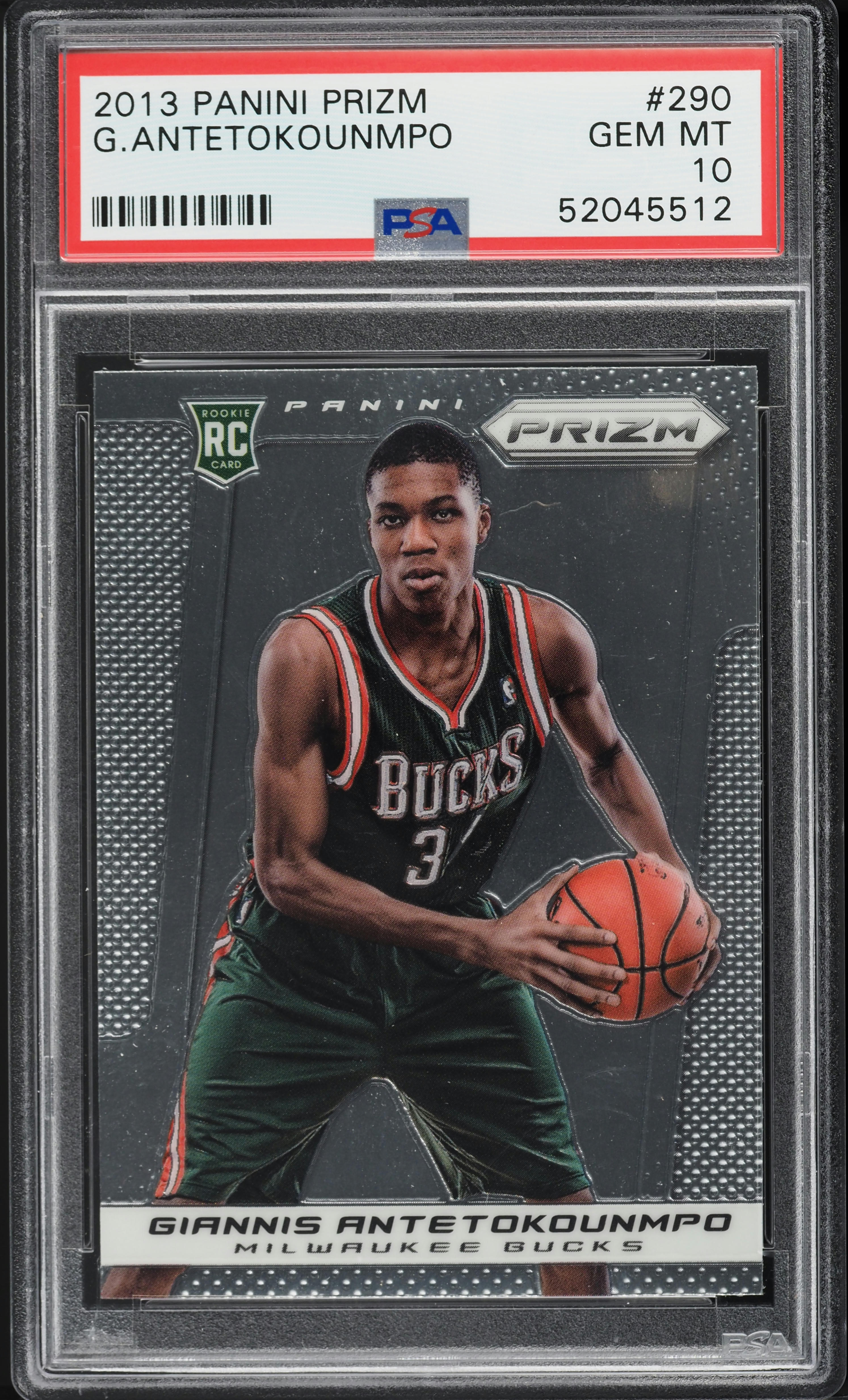 激レアPSA 10 Giannis  Antetokounmpoヤニス 激レアPSA 10 Giannis Antetokounmpoヤニス