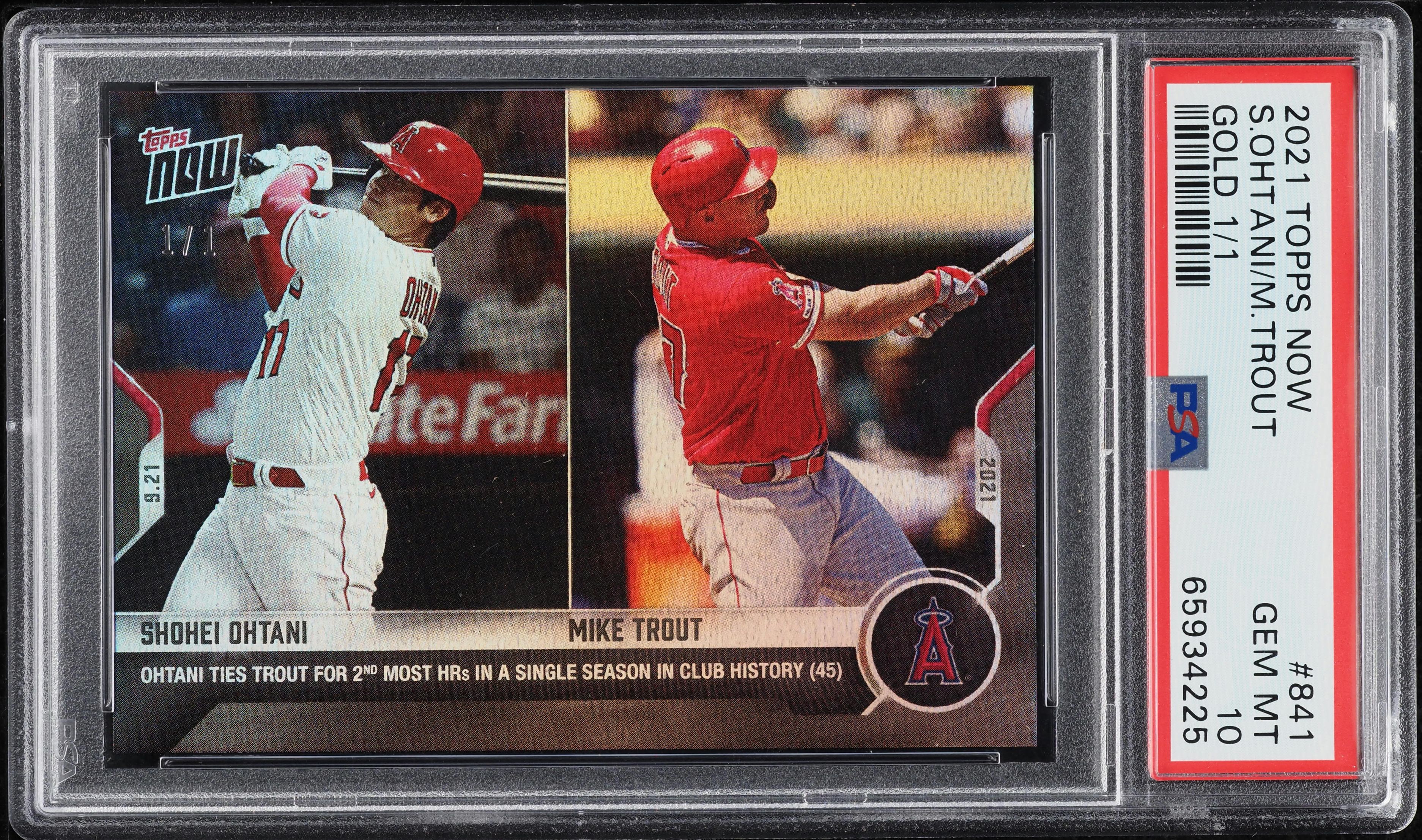 2021 Topps Project 70 Shohei Ohtani #547 PSA 9 MINT on Fanatics