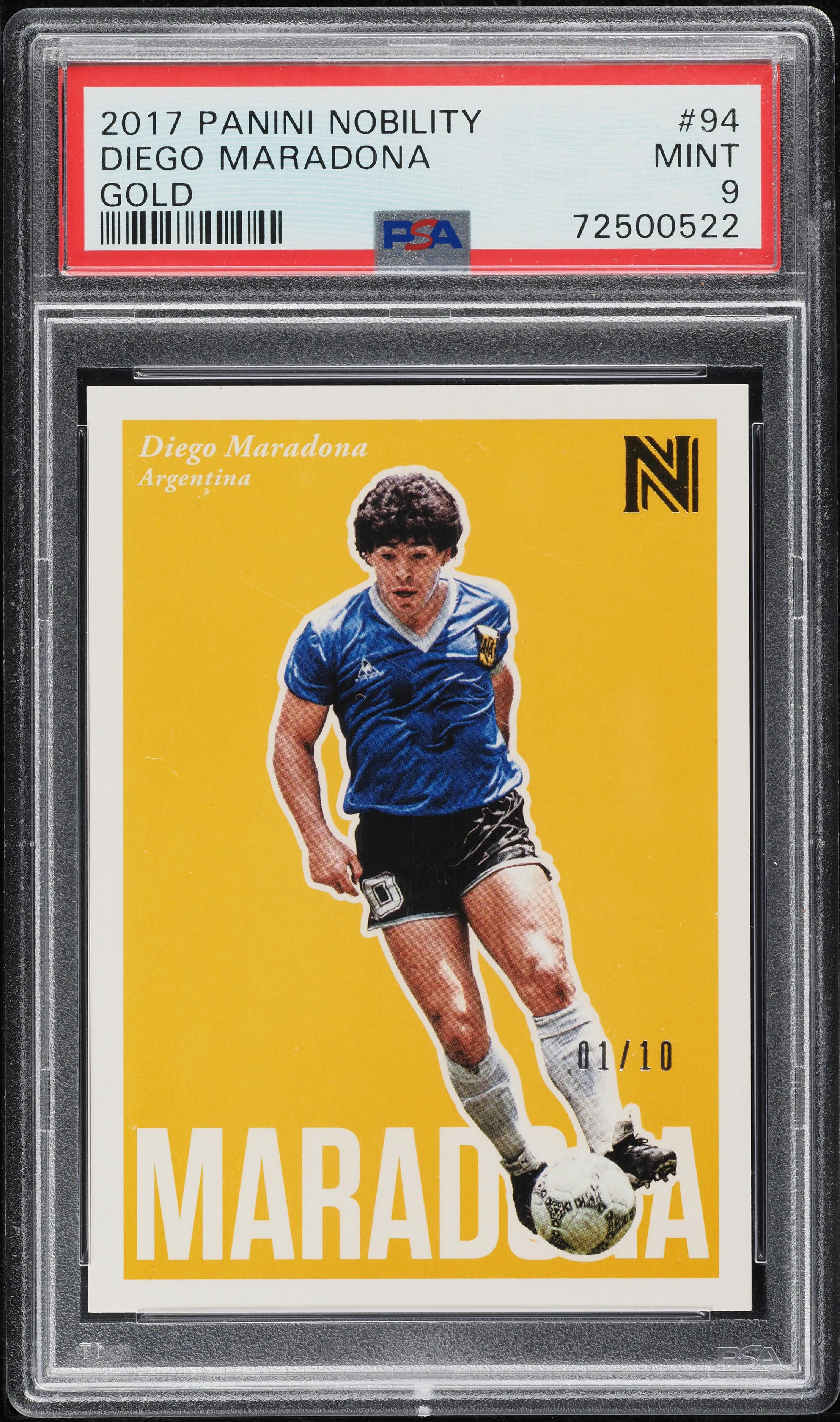 1978 Crack Argentina Campeon Libro De Estampas #1 Diego Maradona Rookie Yzp Vg Cte