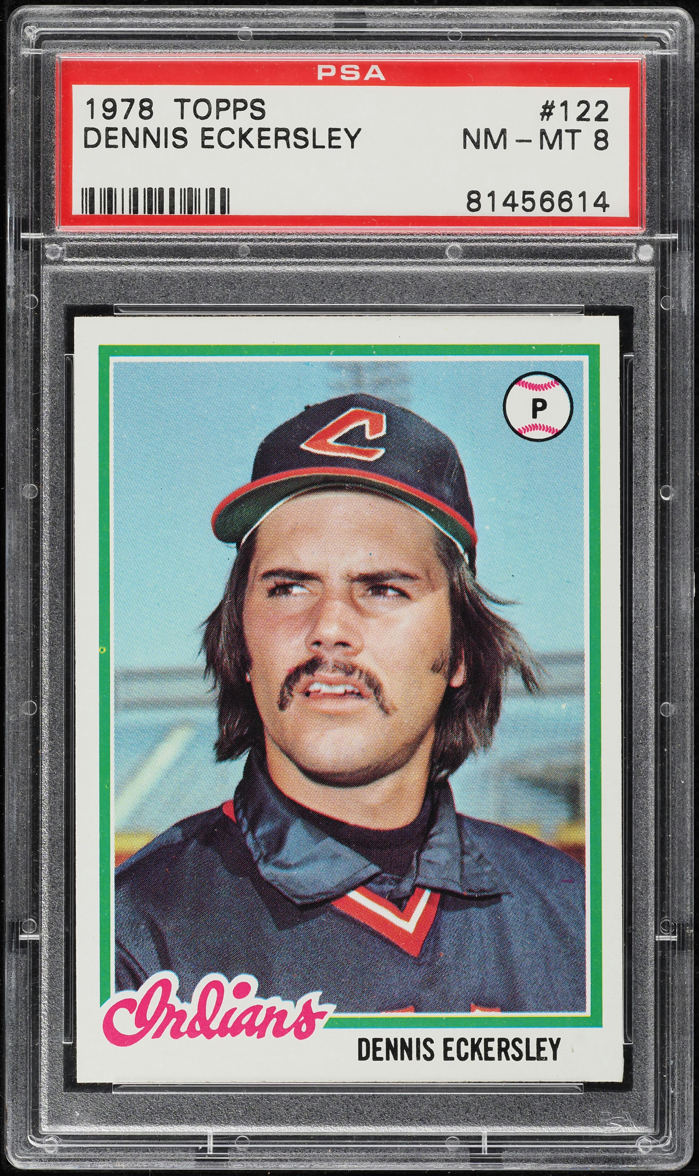 1978 Topps Dennis Eckersley #122 PSA 8 NM-MT