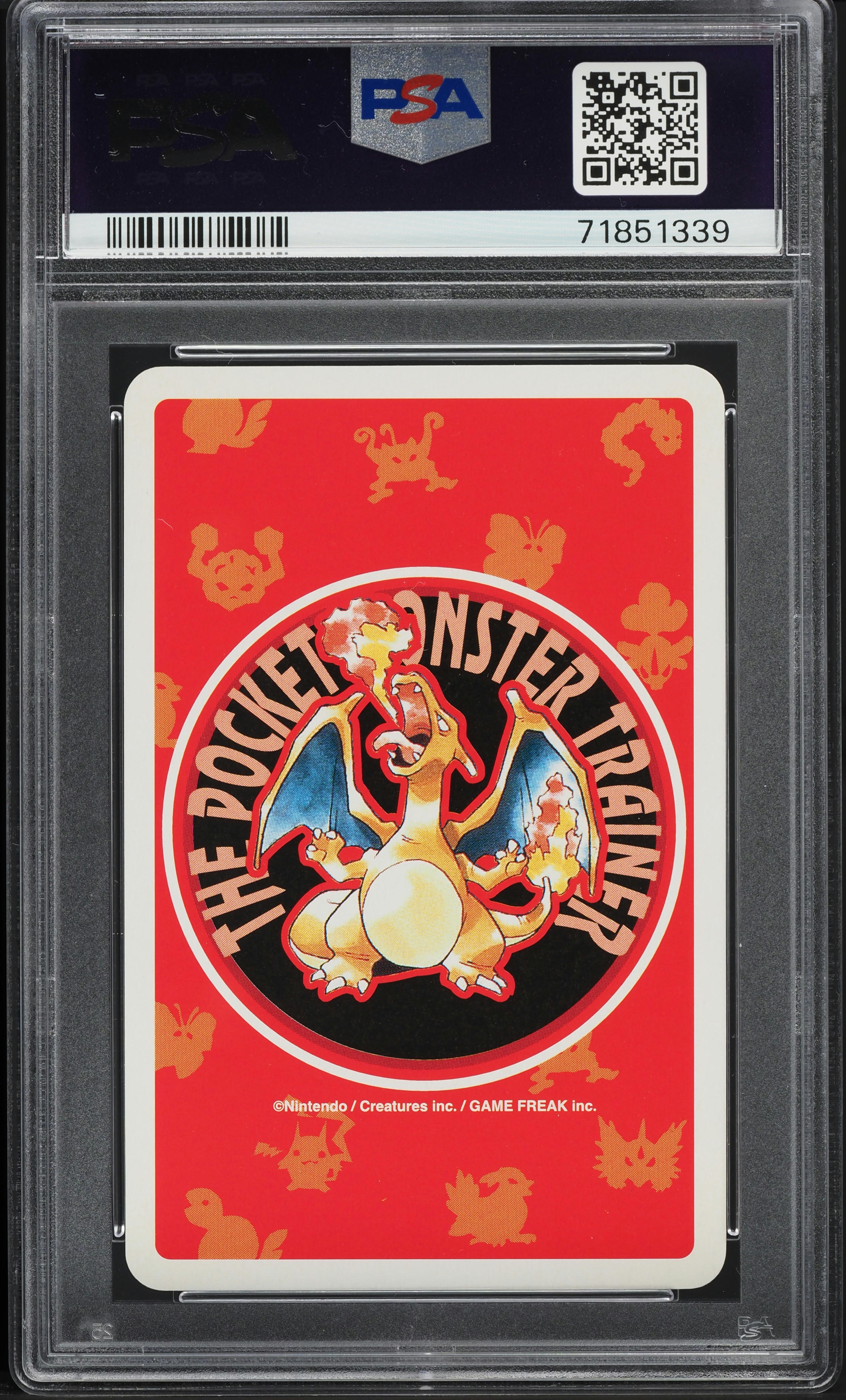 1996 Pokemon Japanese Red Poker Set Nintendo Playing Card Mewtwo