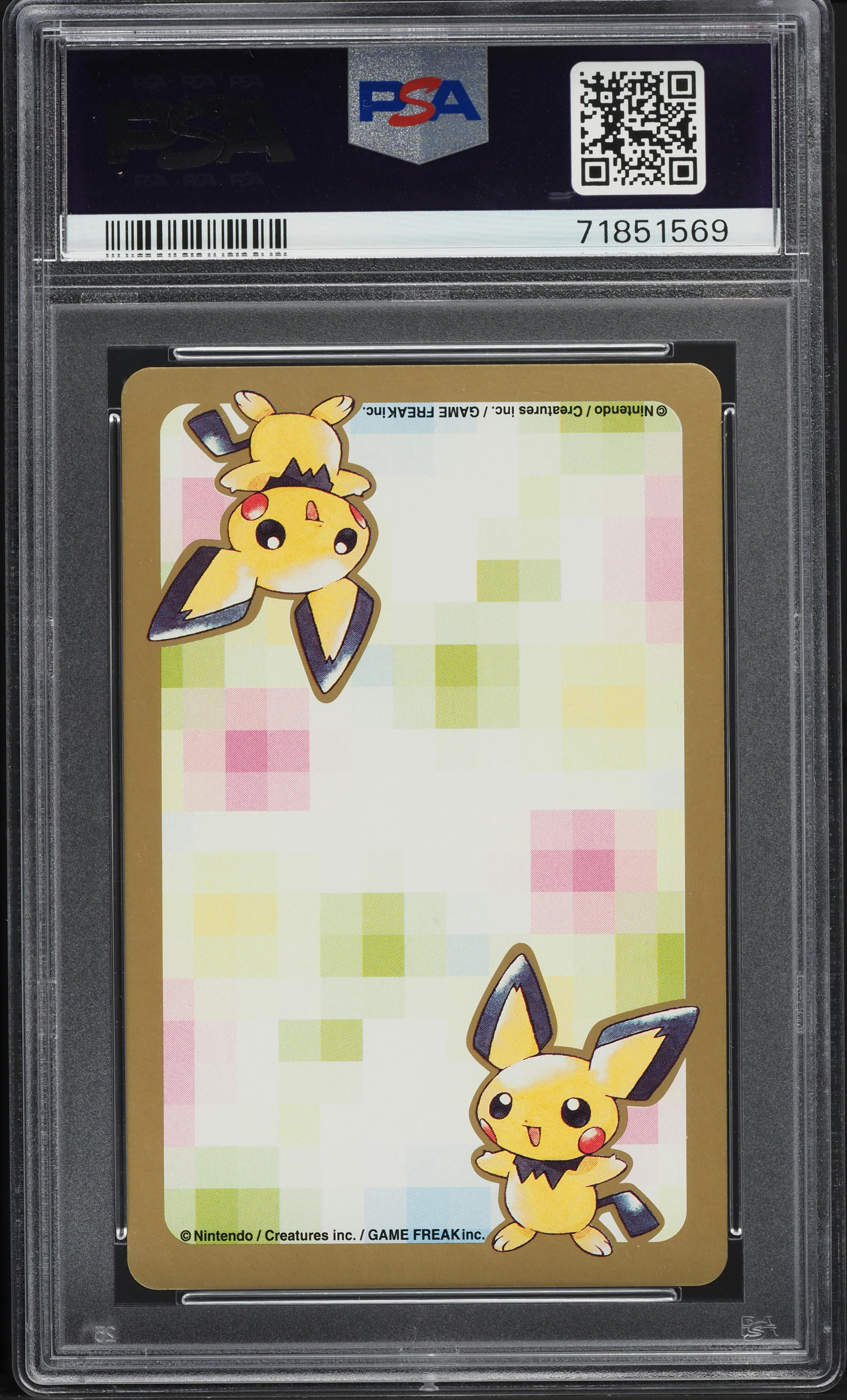 2000 Pokemon Gold Version Part 2 Playing Cards Joker Pikachu #025 PSA 10 GEM on Fanatics Collect 2000 Pokemon Gold Version Part 2 Playing Cards Joker Pikachu #025 PSA 10 GEM on Fanatics Collect