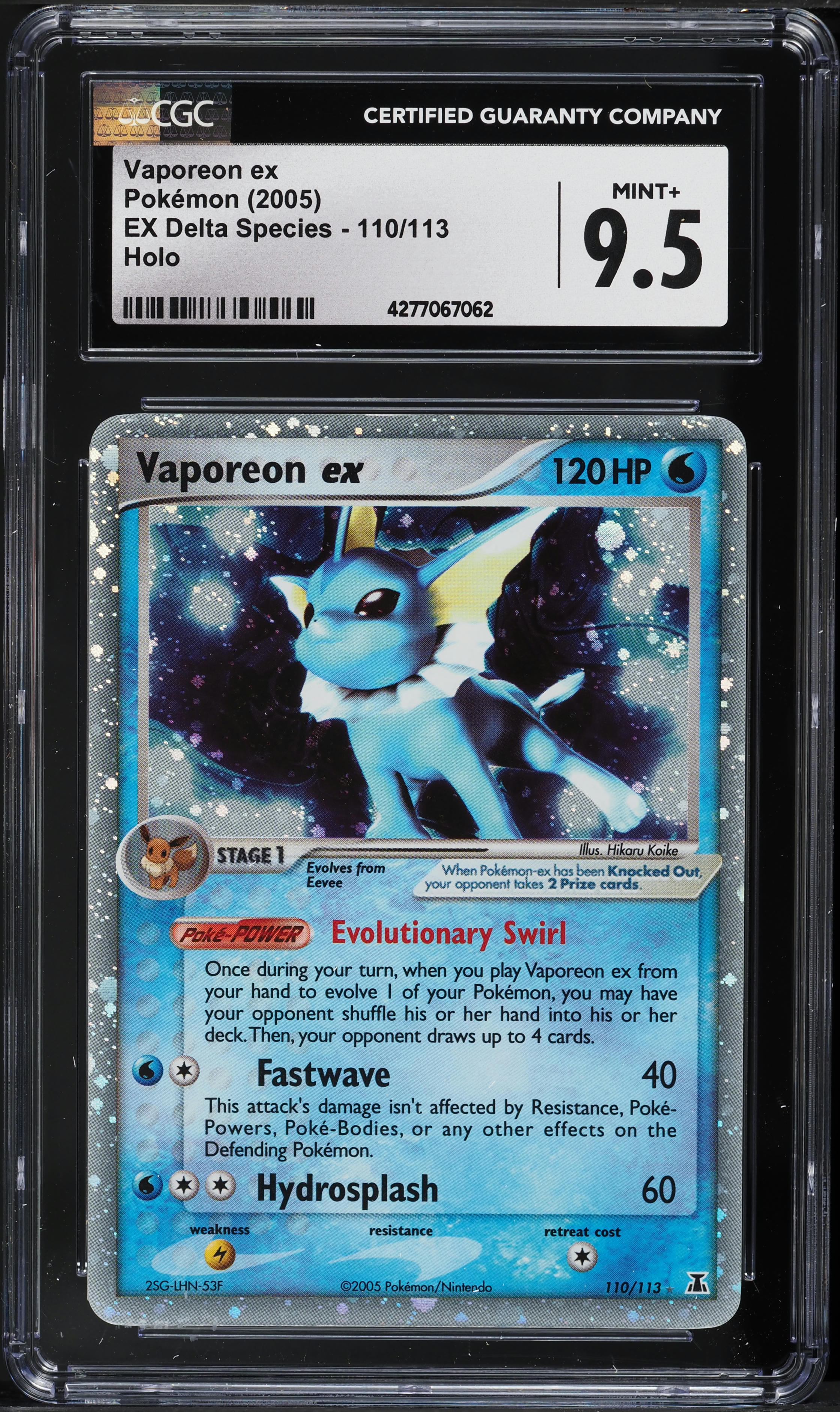 vaporeon pokemon card ex - Scarlet & Violet - Prismatic Evolutions - or any other effects on the Defending Pokmon. Vaporeon ex Pokemon Cards Price