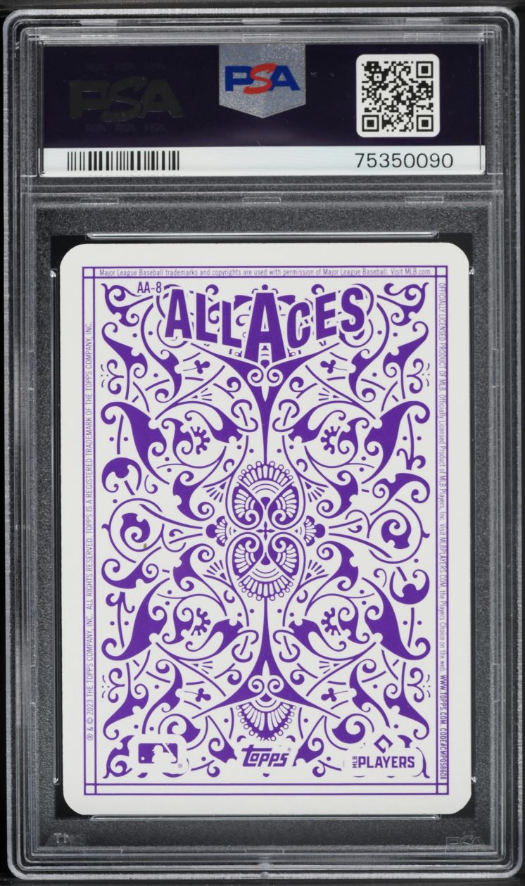 2023 Topps All Aces Jacob DeGrom #AA8 PSA 10 GEM MINT