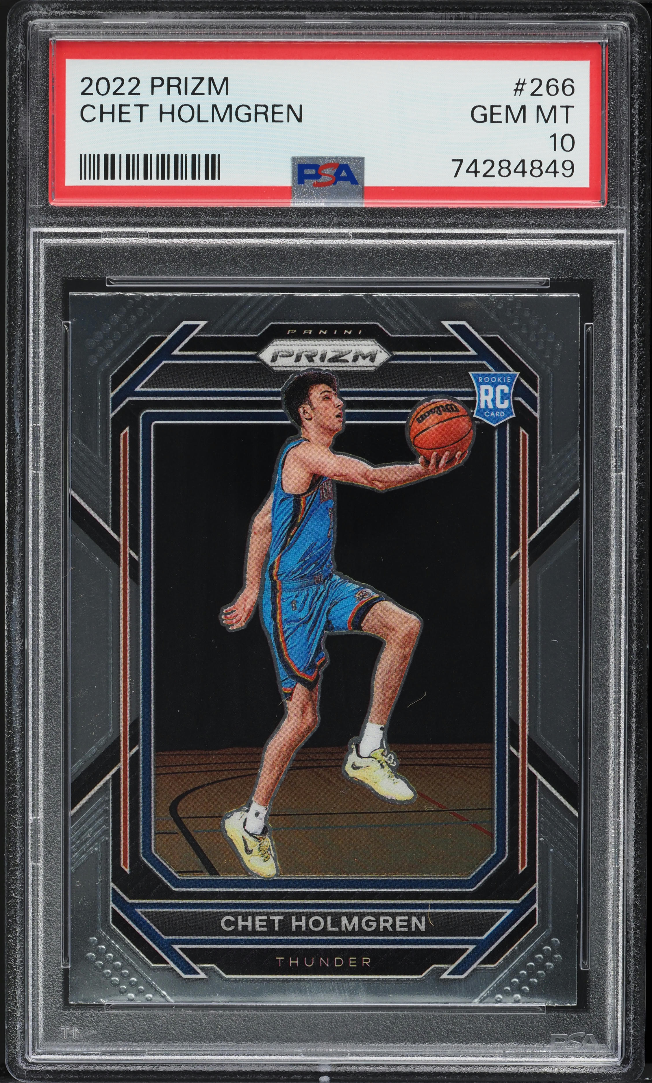 Chet Holmgren 2022 Prizm #266 Base Price Guide - Sports Card Investor