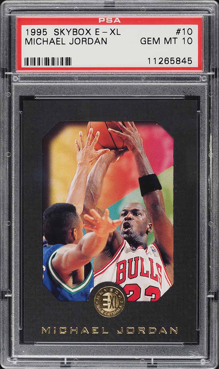1995 Skybox E-XL Michael Jordan #10 PSA 10 GEM MINT