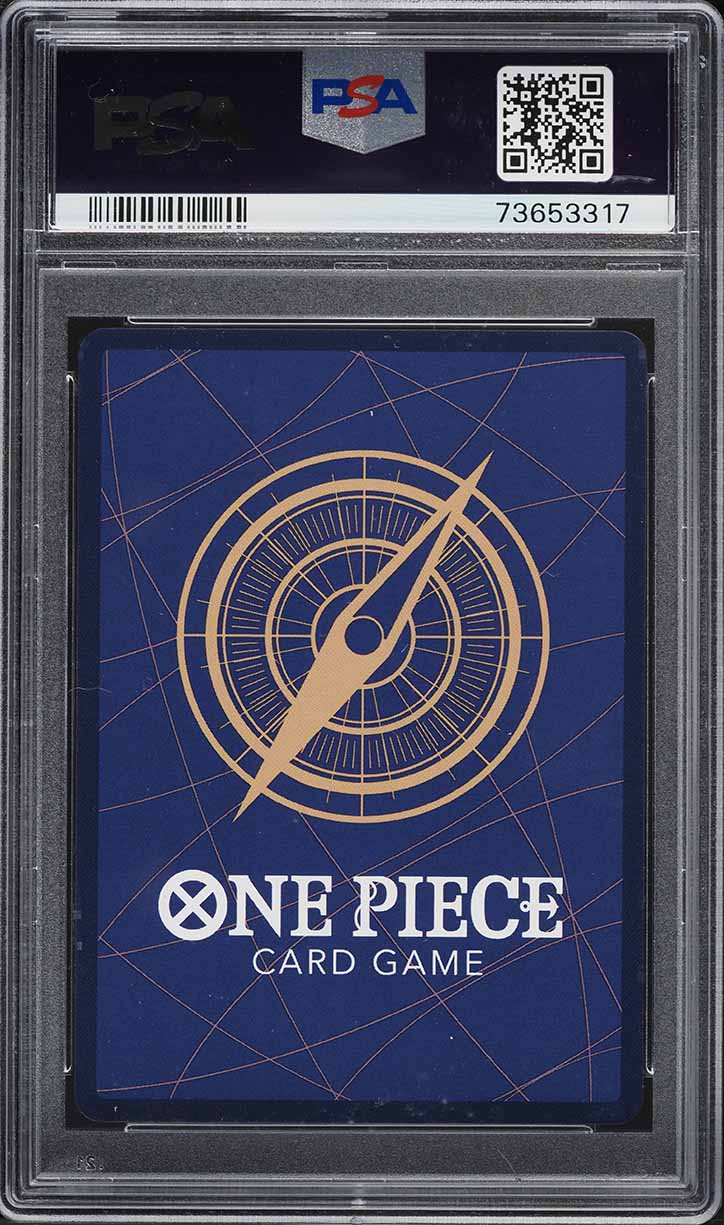 2022 One Piece Japanese Paramount War Alt Art Uta #OP02-120 PSA 10 GEM MINT