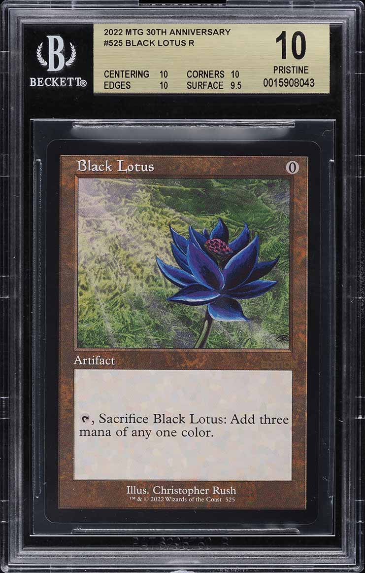 2022 Magic The Gathering MTG 30th Anniversary Mox Sapphire #262