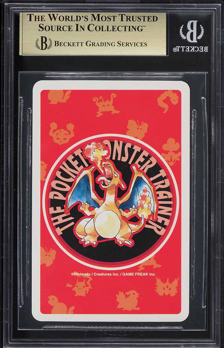 1996 Pokemon Japanese Red Poker Set Nintendo Playing Card Gengar