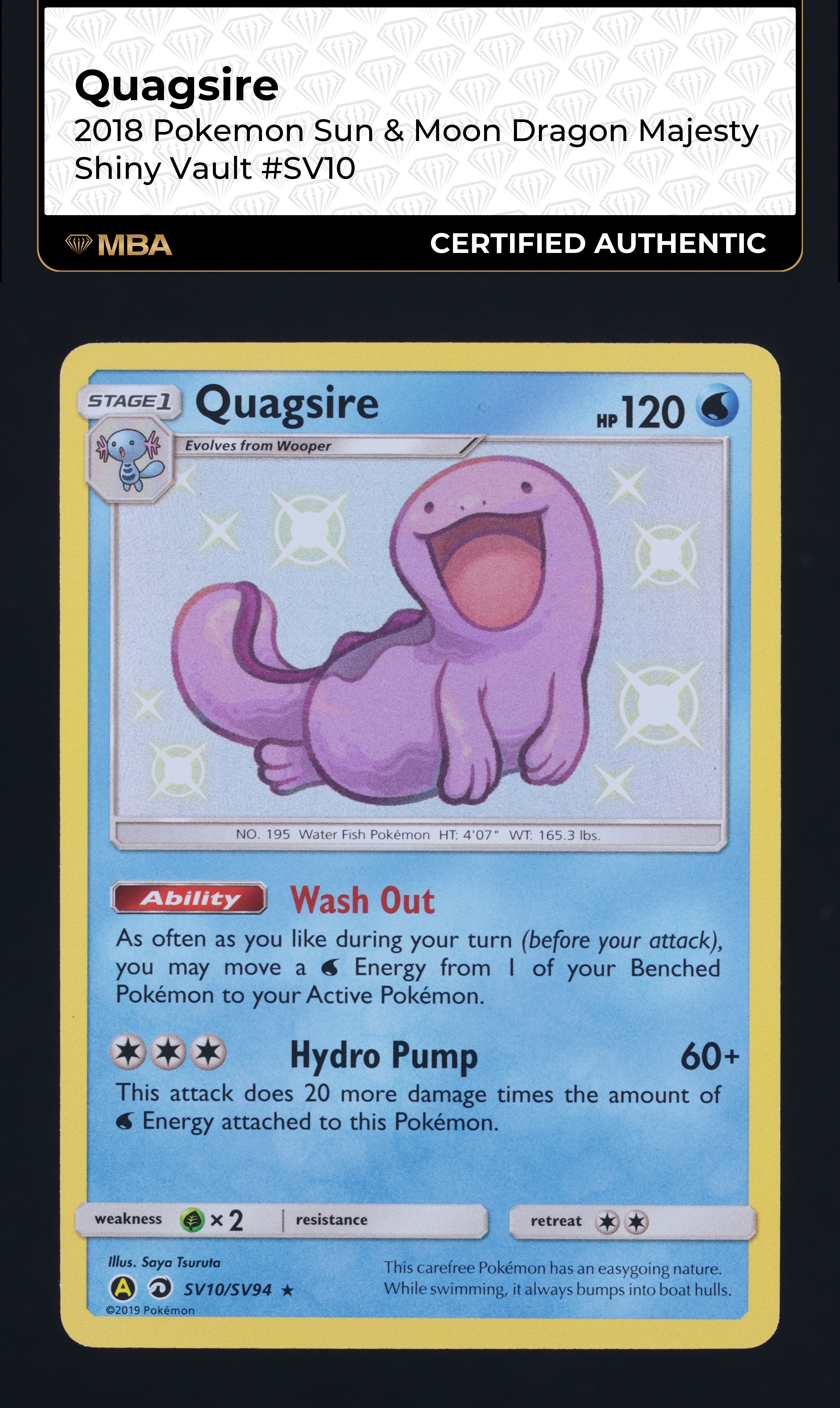 quagsire pokemon card Pokmon TCG: XY BREAKpoint