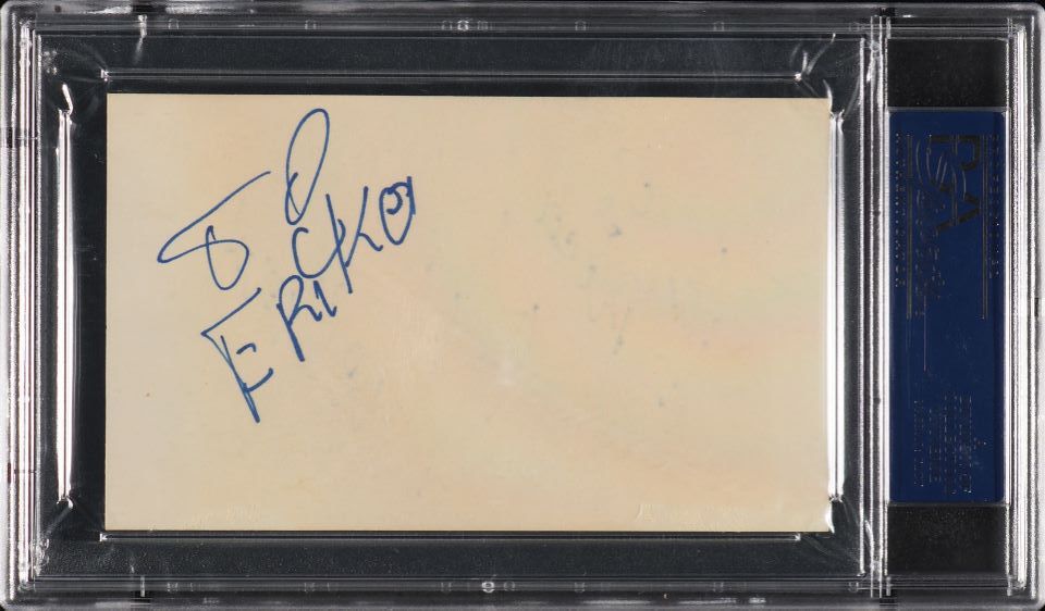 Andre The Giant Signed Autographed Cut AUTO PSA/DNA AUTH