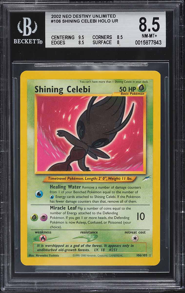shiny celebi pokemon card Pokemon Sun & Moon Promos - Shining Celebi - SM79 main image 1