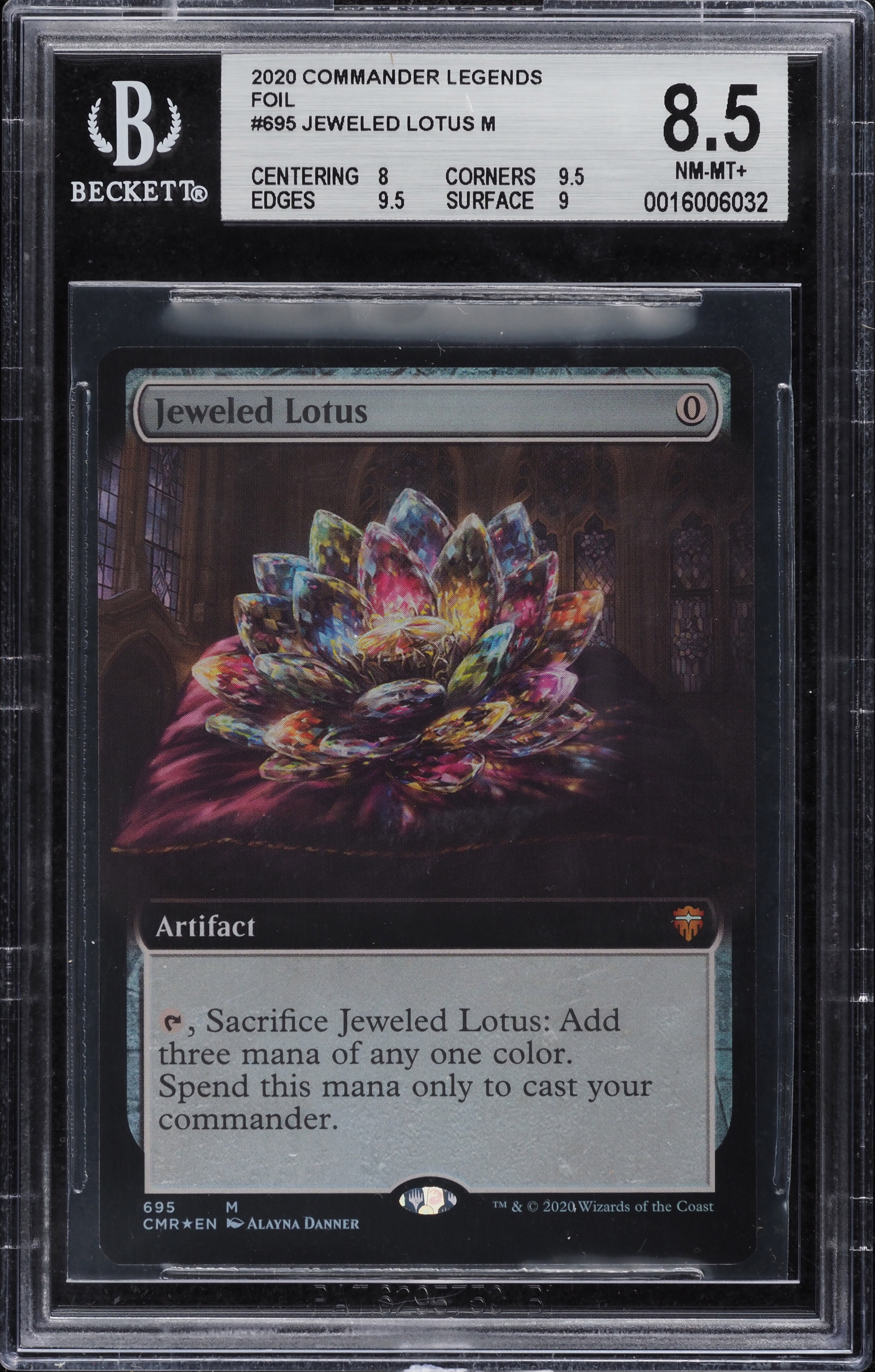2020 Magic The Gathering MTG Commander Legends Foil Jeweled Lotus