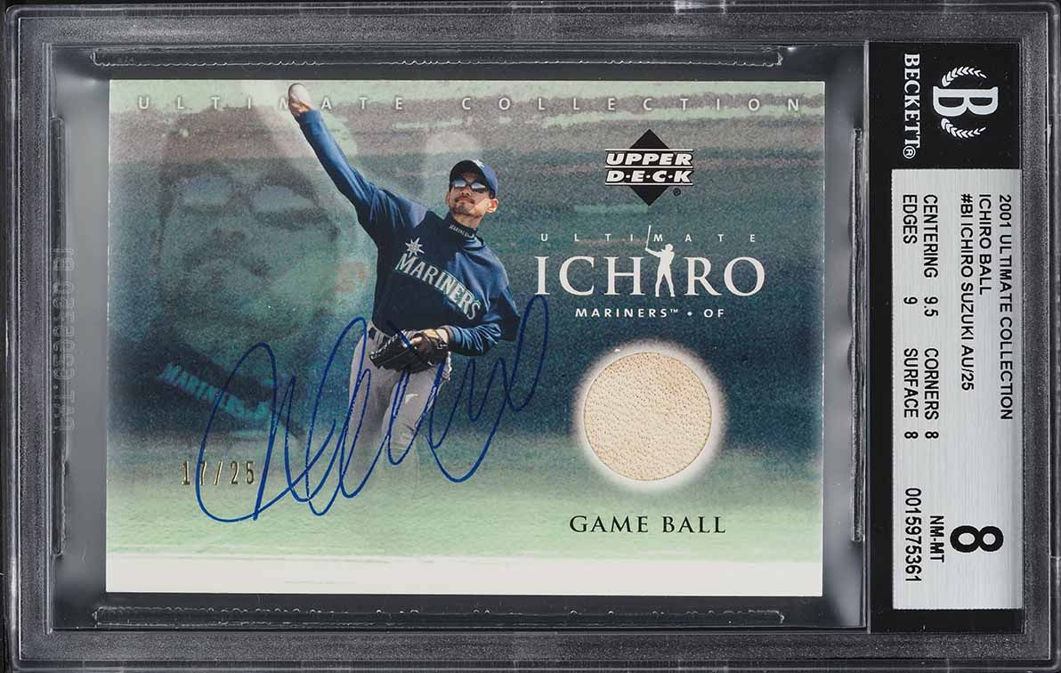 2001 Bowman Draft Picks Ichiro Suzuki ROOKIE #BDP84 PSA 10 GEM